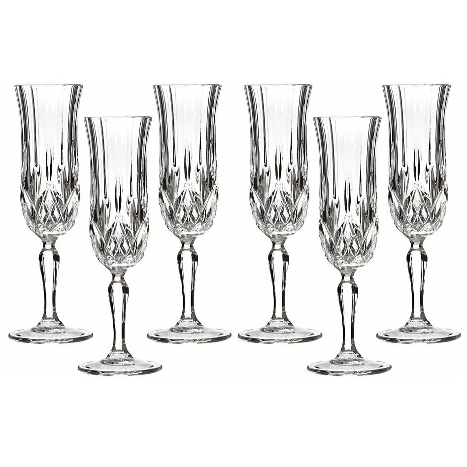 Набор бокалов для шампанского RCR 23795020006, цвет прозрачный - фото 1