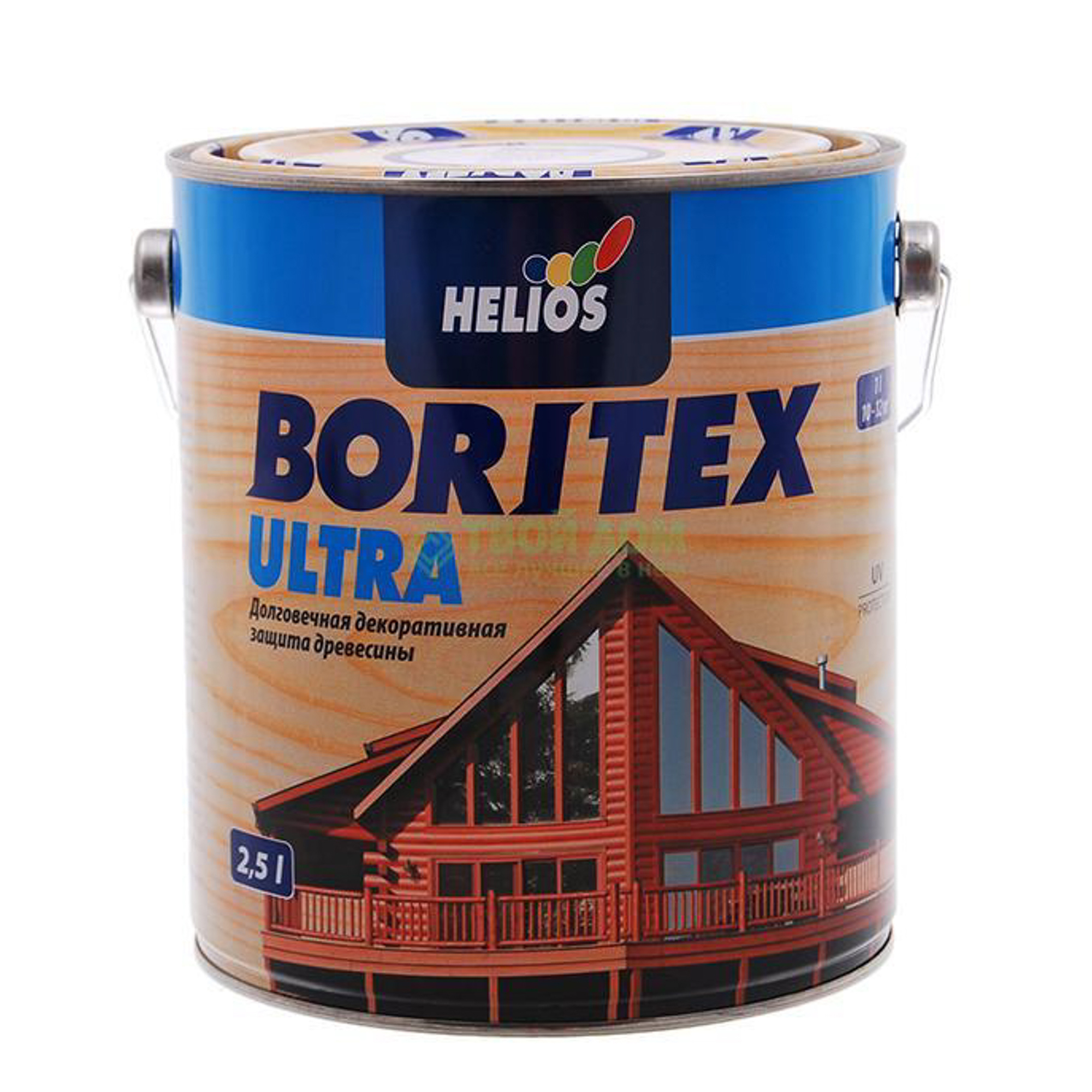 Антисептик Helios Boritex Ultra 2,5л Каштан