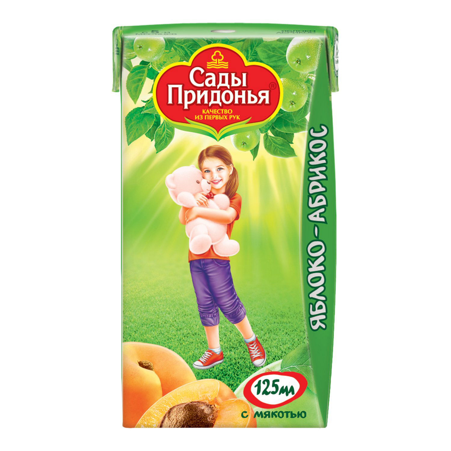 

Сок Сады Придонья яблоко-абрикос с 5-ти месяцев 125 мл