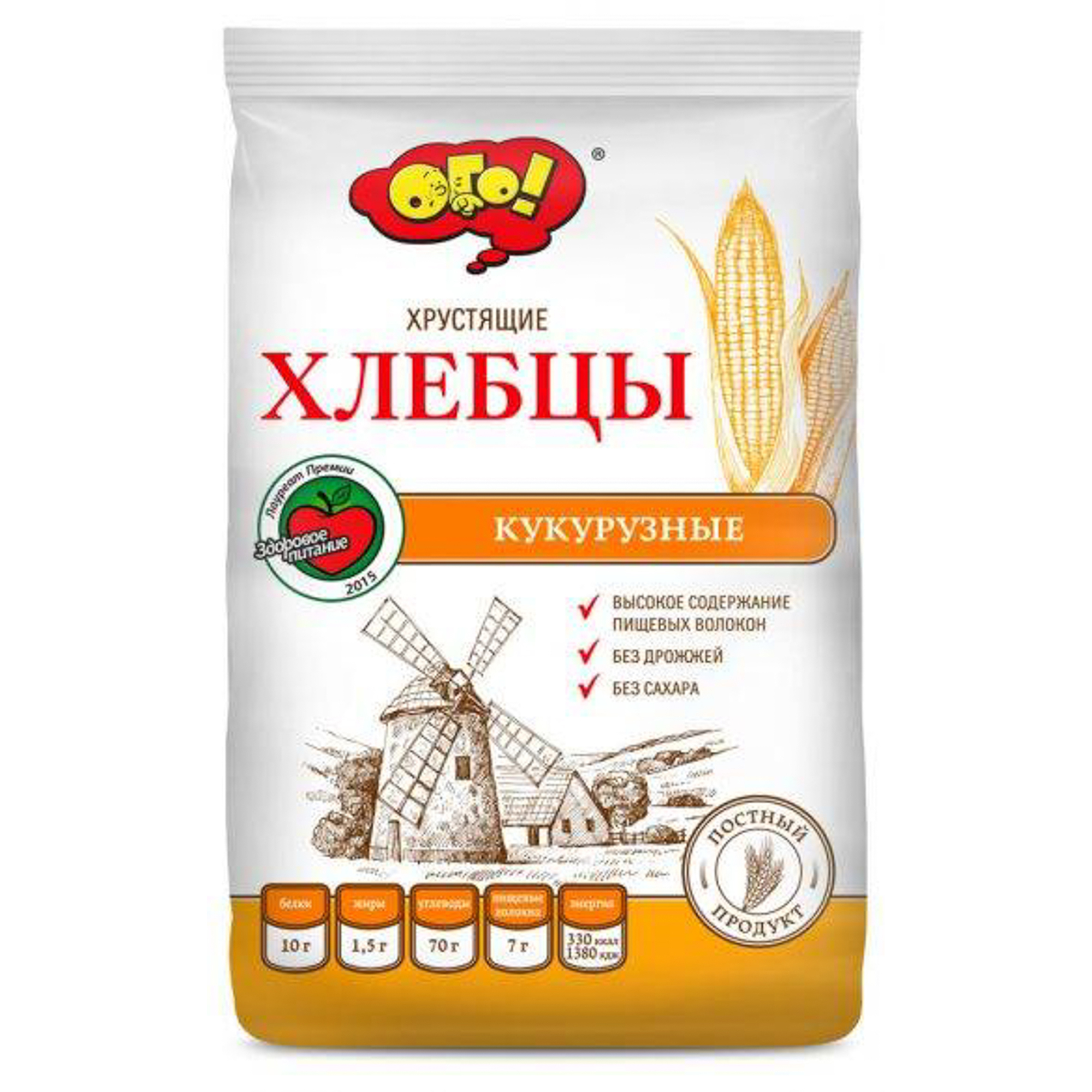 фото Хлебцы ого! кукурузные 75 г