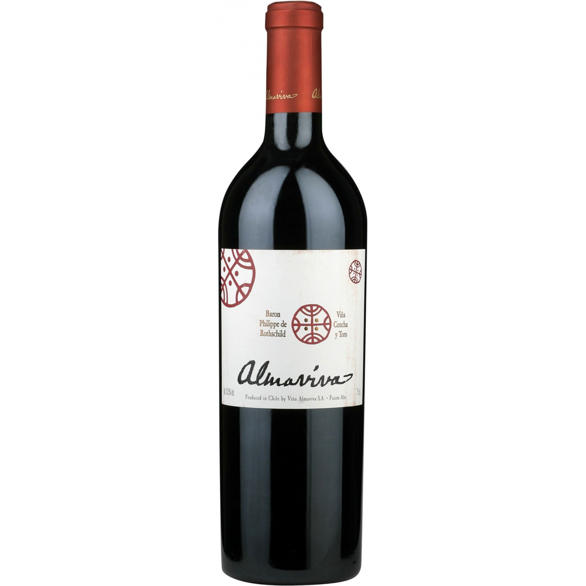 Вино красное сухое Almaviva 0,75 л