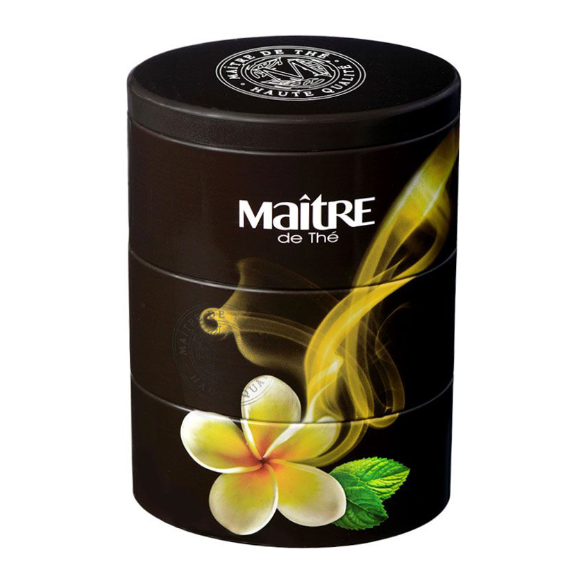 Набор зеленого чая Maitre de The золотой цветок 3х35г (105 г)