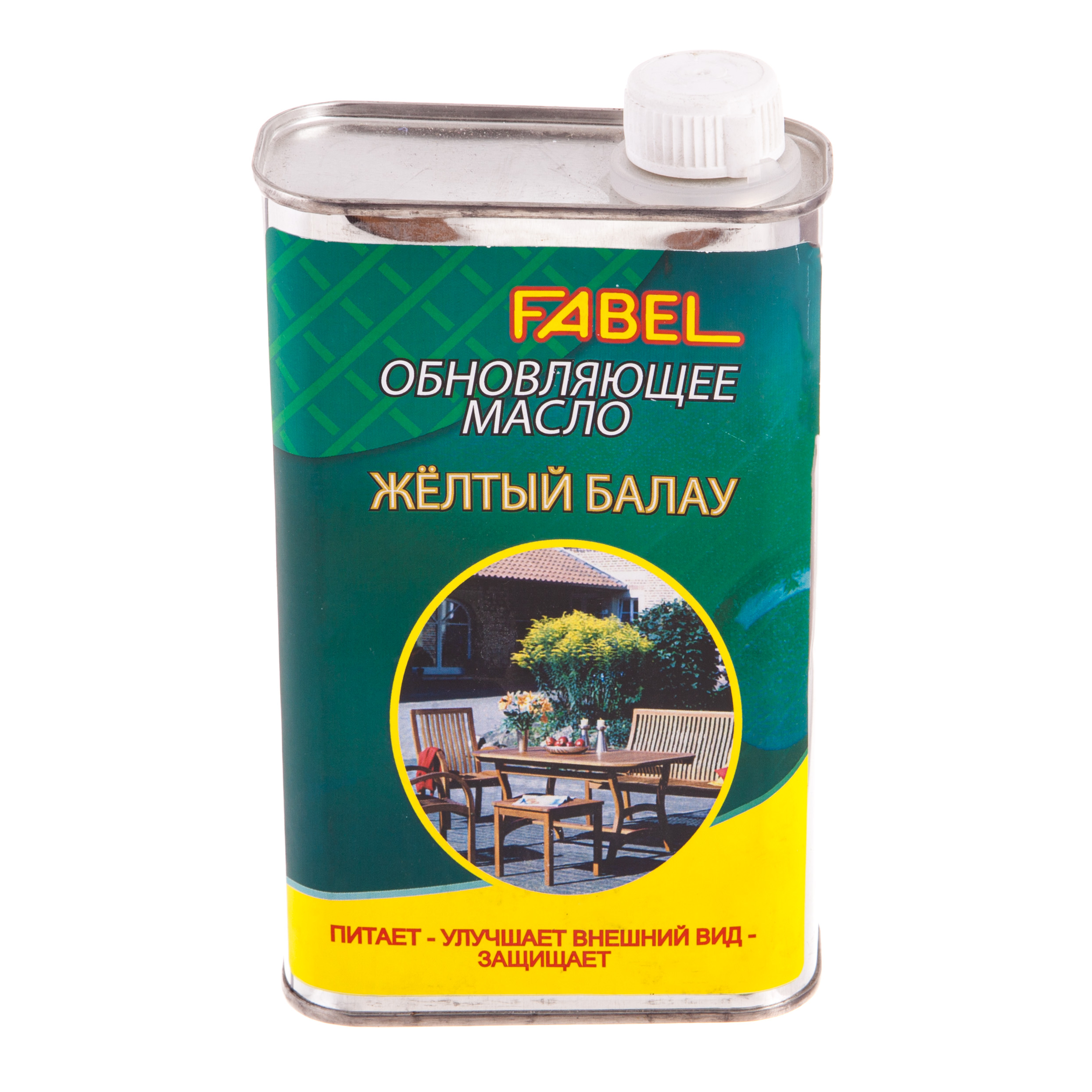 

Масло для мебели из балау Fabel metal 0.5 л