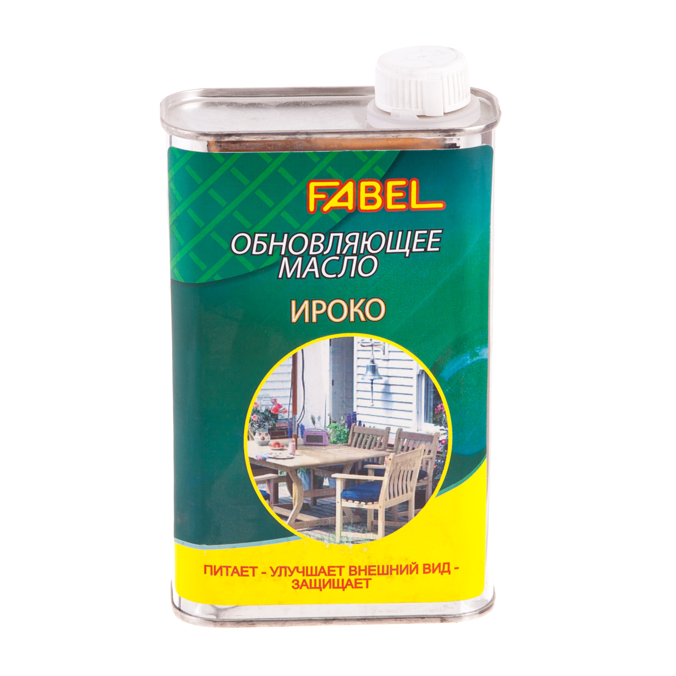 

Масло для мебели из ироко 500 ml Fabel metal