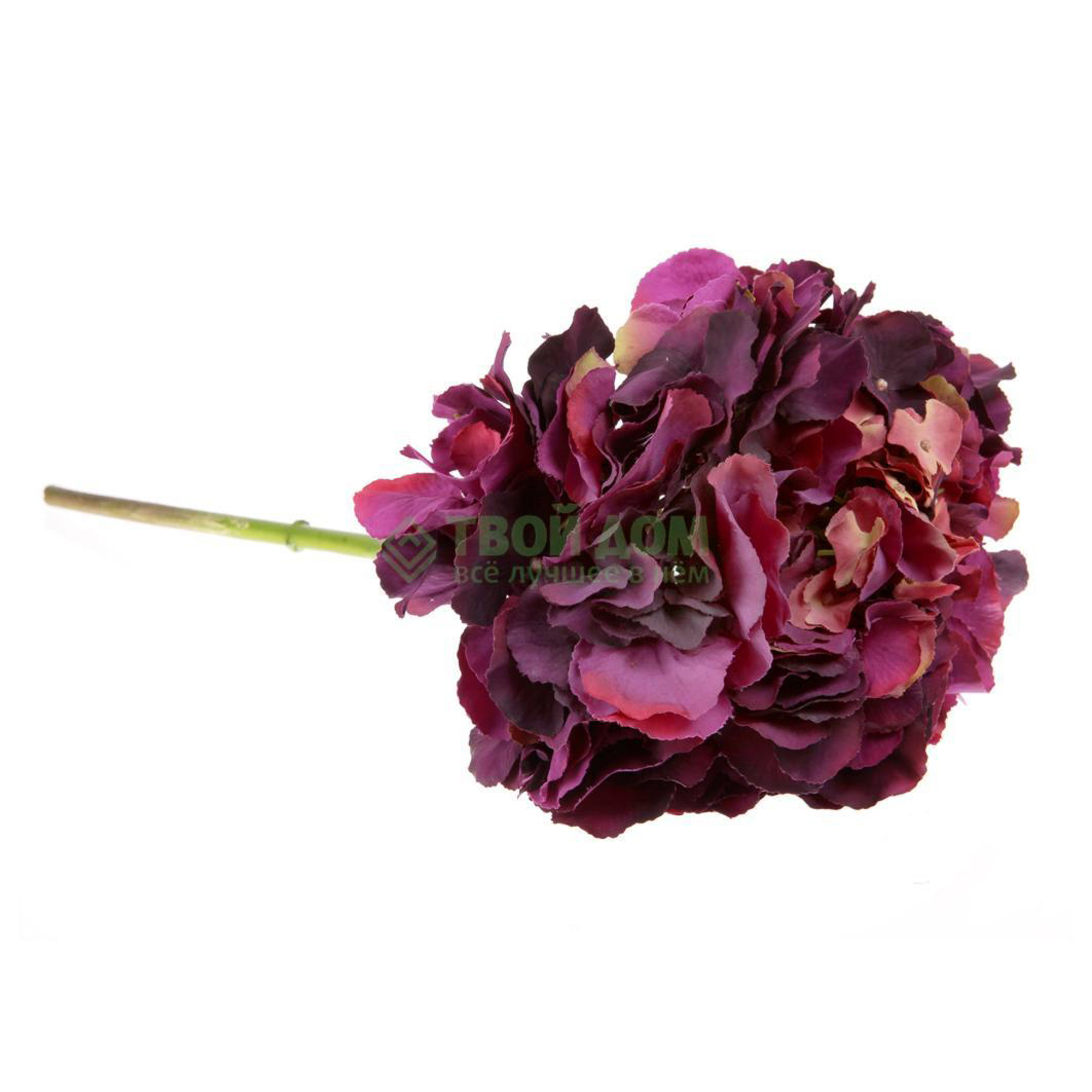 фото Litao цветок иск гортензия сирен-фиолет 52см (h4881 pur)