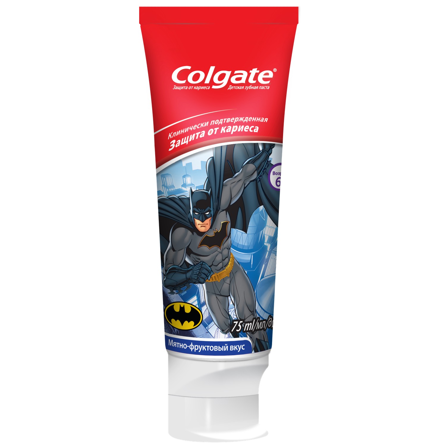 фото Зубная паста детская colgate barbie spiderman 6 + 75 мл