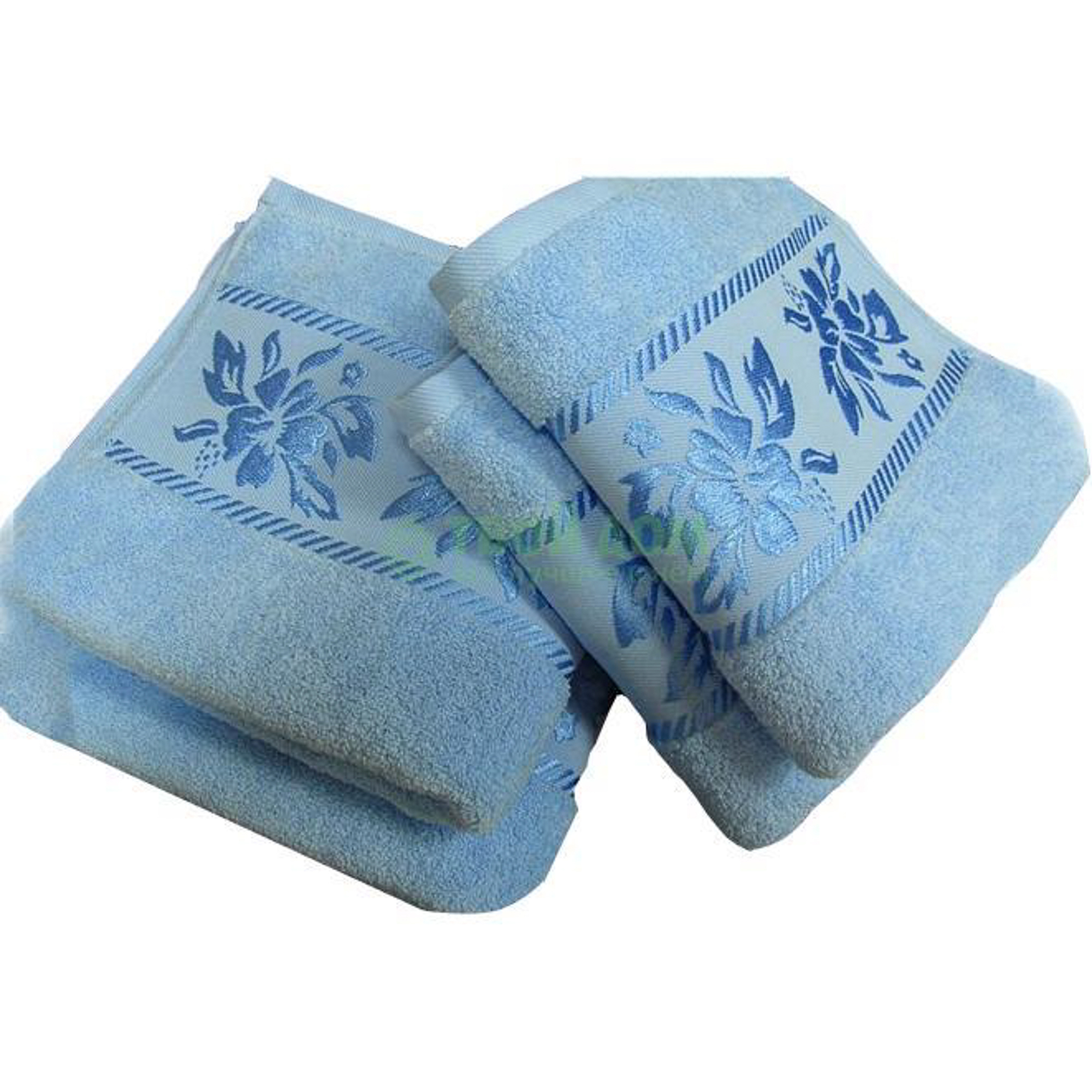 фото Полотенце maisonette microcotton 50х90 см blue