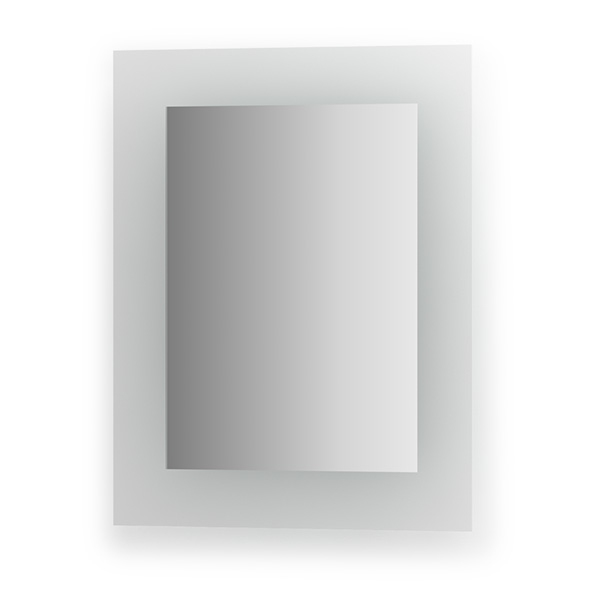 Зеркало с матированными частями Evoform 40х50 см BY 0416 - фото 1