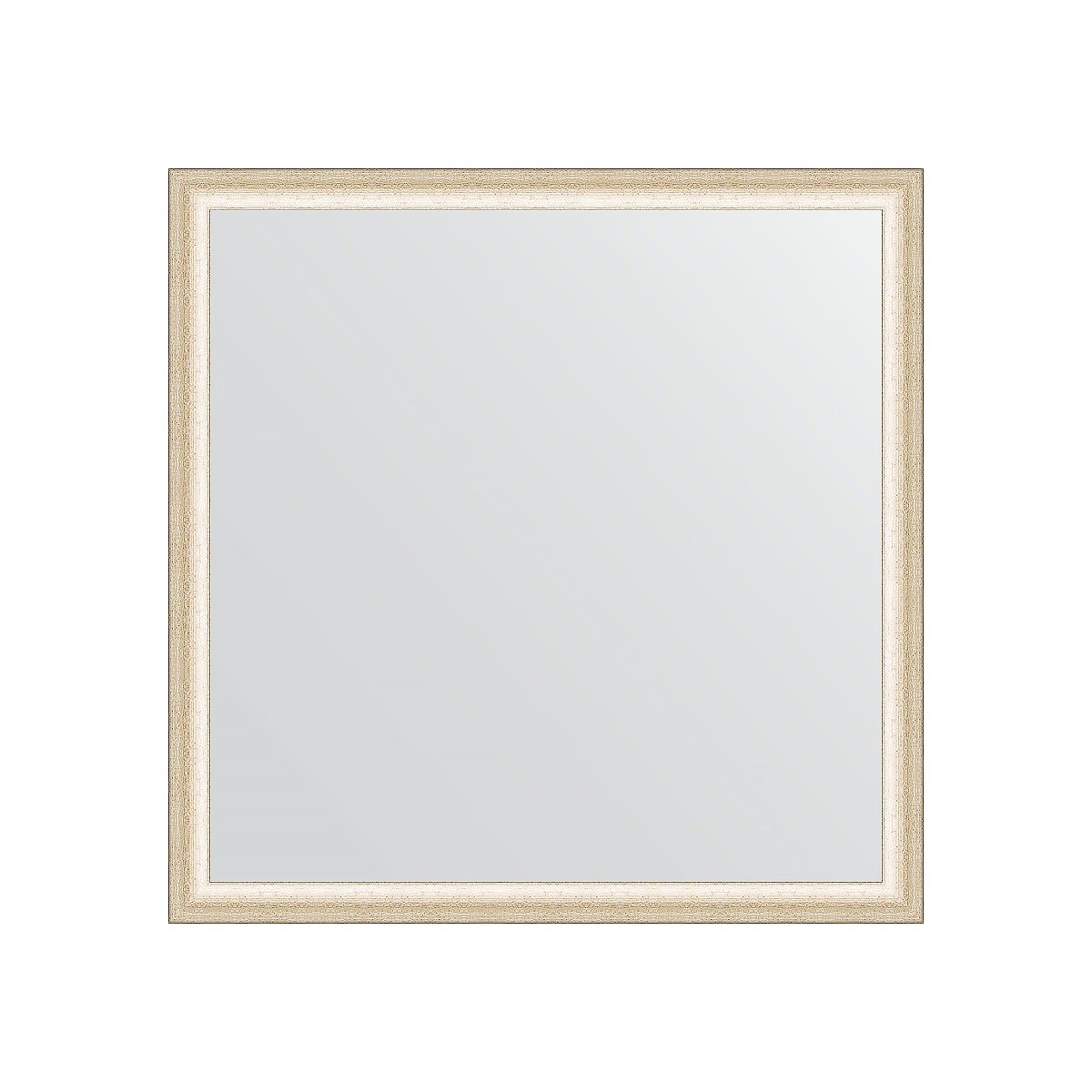 фото Зеркало в багетной раме evoform состаренное серебро 37 мм 70х70 см