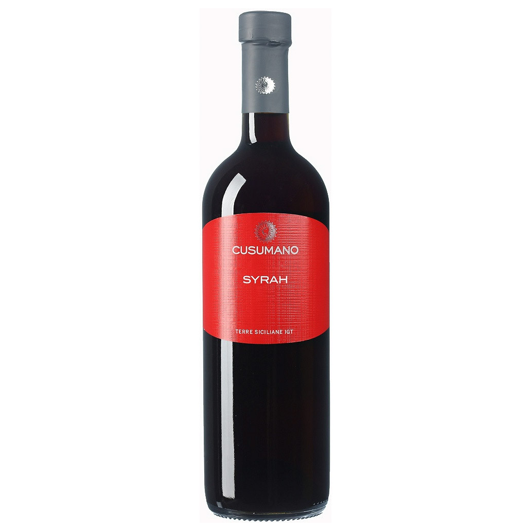 

Вино красное сухое Cusumano Syrah Terre Siciliane IGT 0,75 л 2017 г, Красно-рубиновый