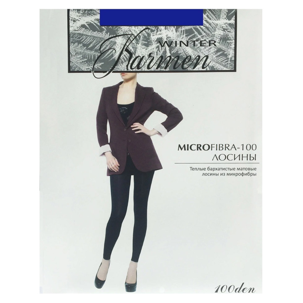 Лосины Karmen K-Microfibra 100 Jeans M/L, цвет джинсовый, размер 3 - фото 1