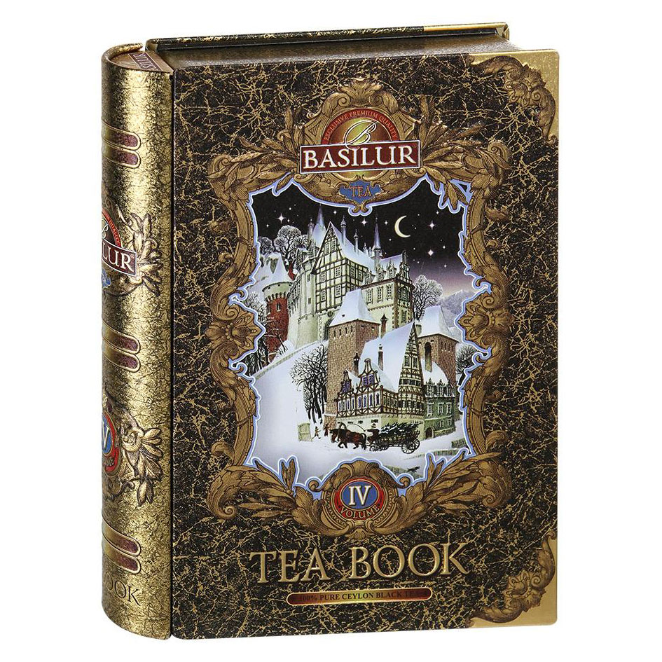 

Чай Basilur Чайная книга. Том 4, черный листовой, 100 г