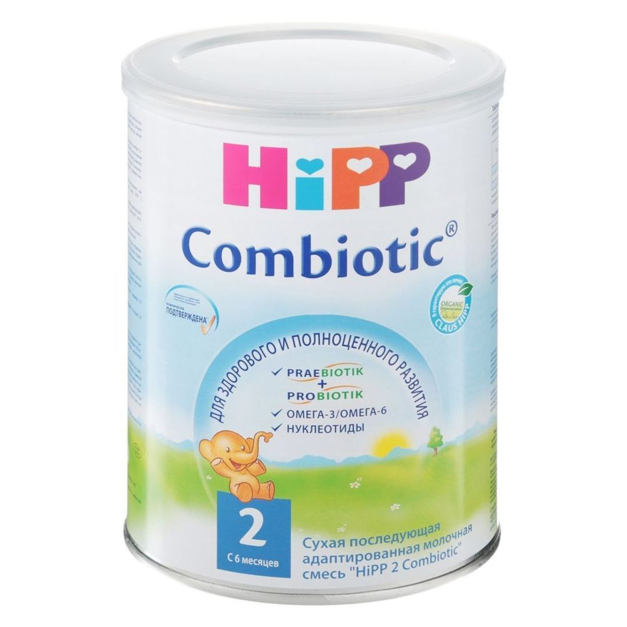 

Смесь молочная Hipp 2 Сombiotic с 6 до 12 месяцев 350 г