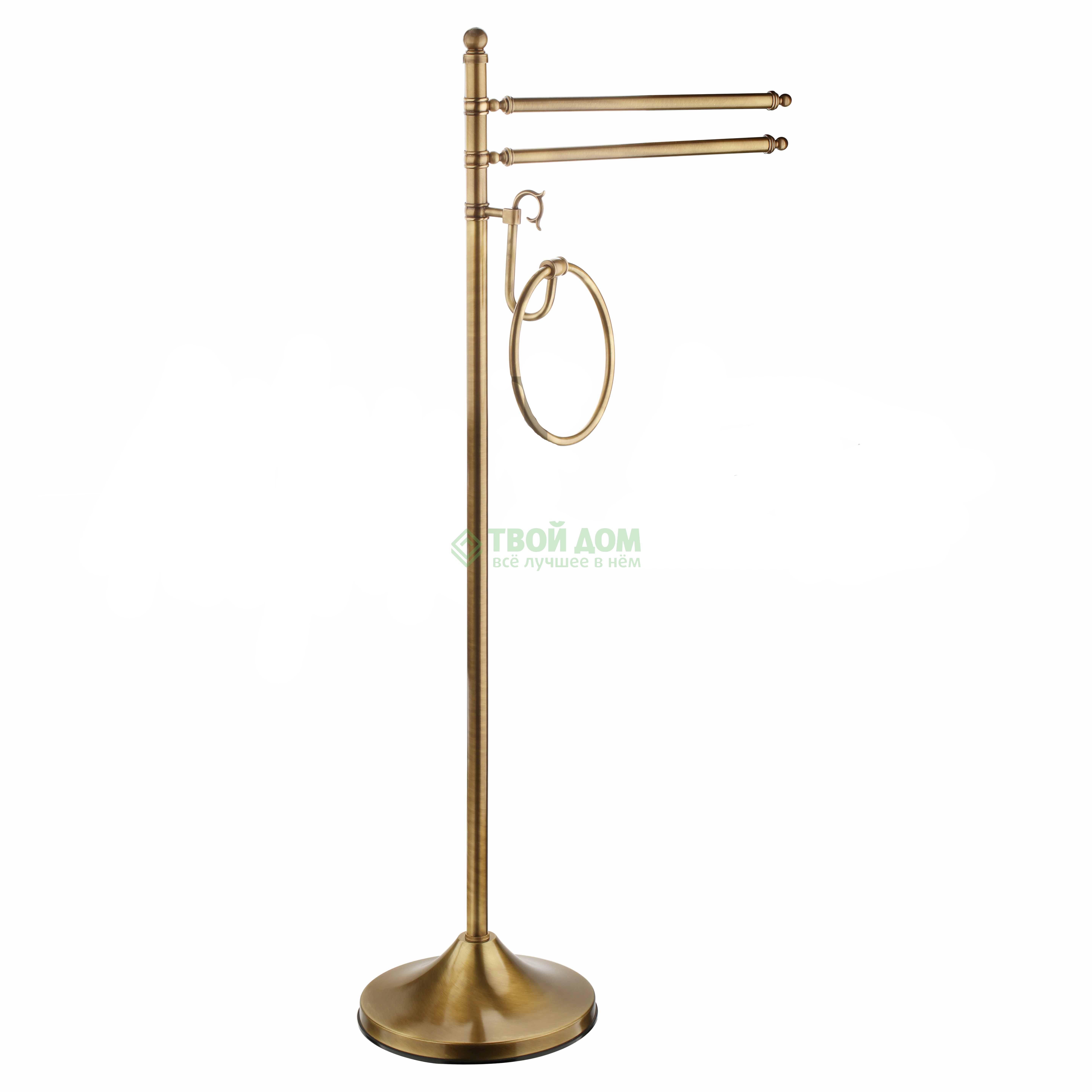 

Держатель для полотенец Fuente Real V21/2421Н, Золотой