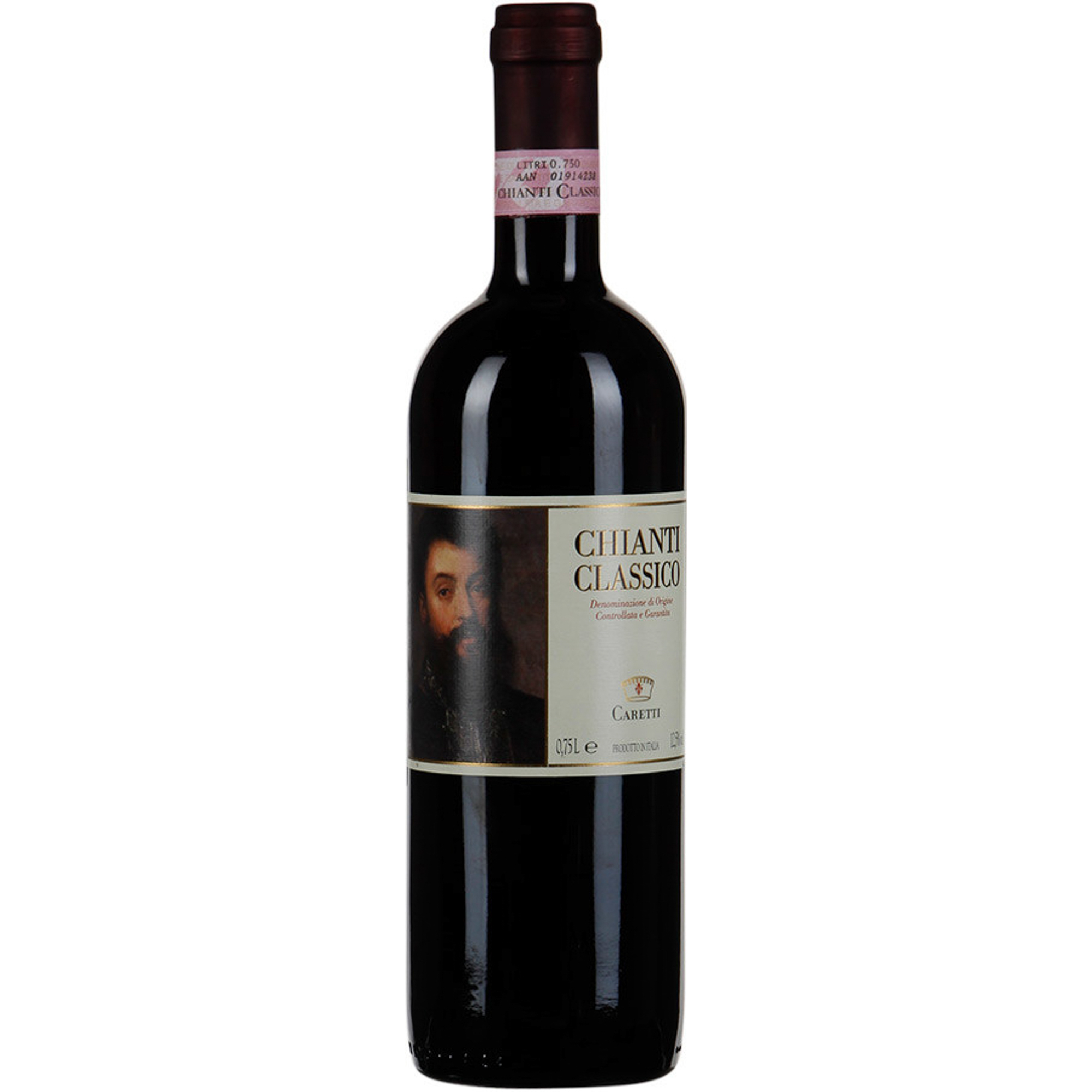 фото Вино красное сухое caretti chianti docg classico 0,75 л