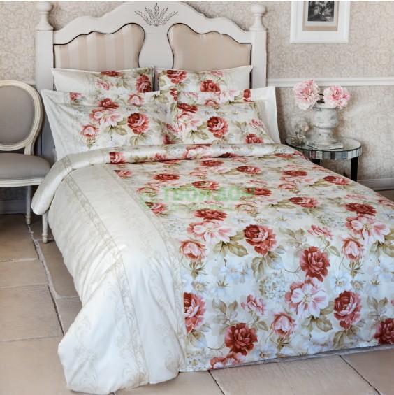 

Комплект постельного белья Togas Розали 220х240, 230х250, 50х70 (30.07.28.0140), Бежевый;светло-коричневый