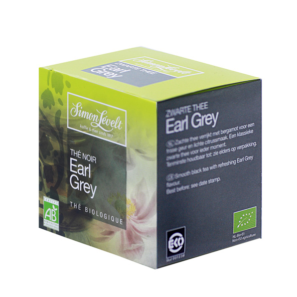 фото Чай черный simon levelt earl grey 10 пакетиков