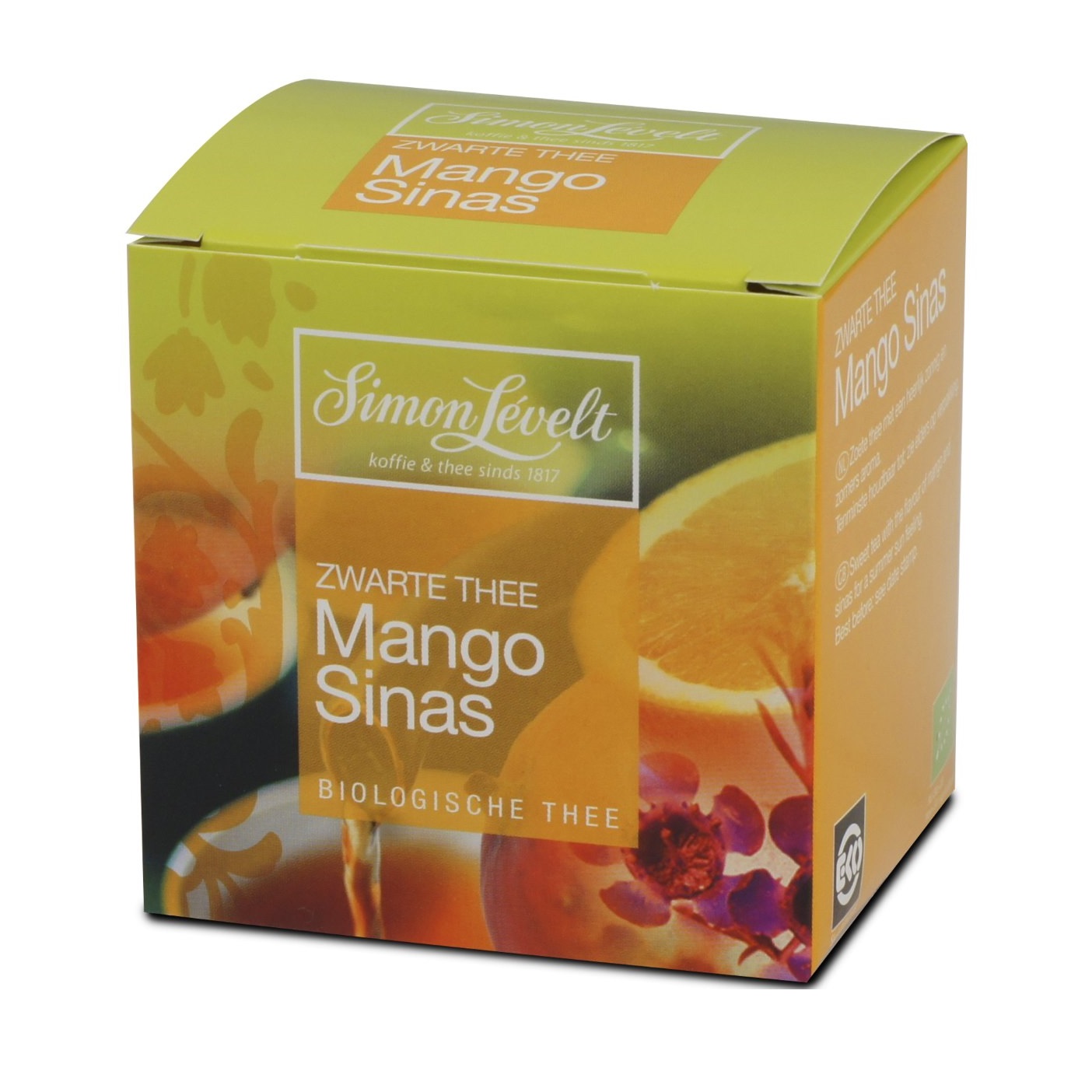 фото Чай черный simon levelt mango sinas 10х1,75 г