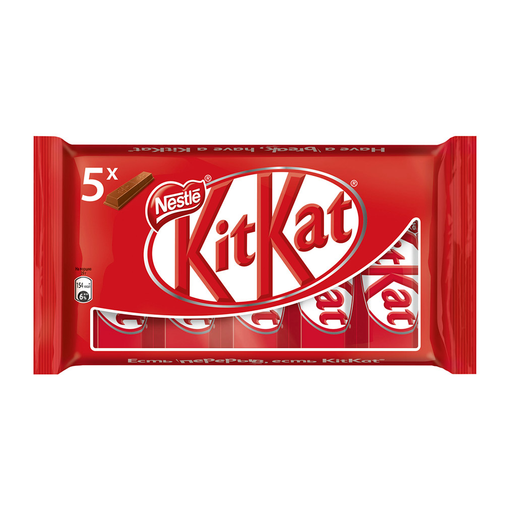 

Шоколад молочный Kit Kat с хрустящей вафлей 145 г