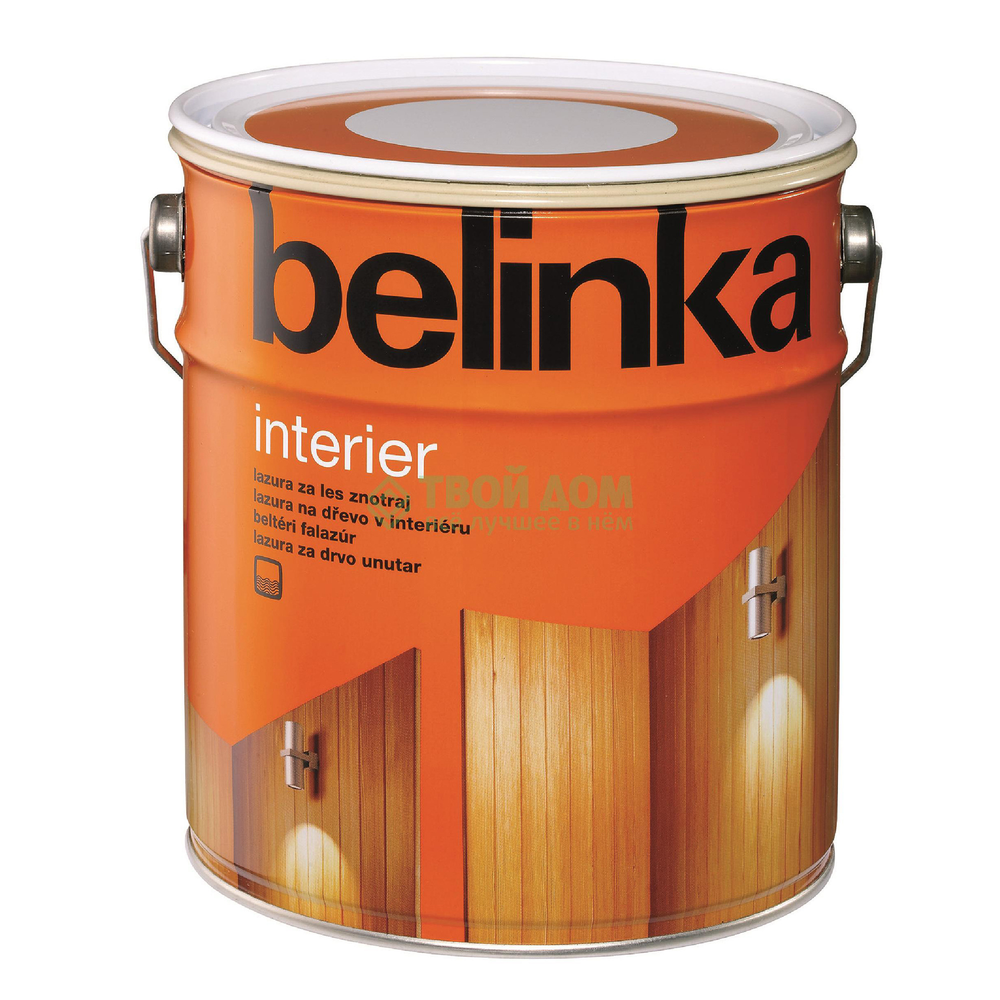 фото Краска belinka interier №62 0.75л радужно-желтый