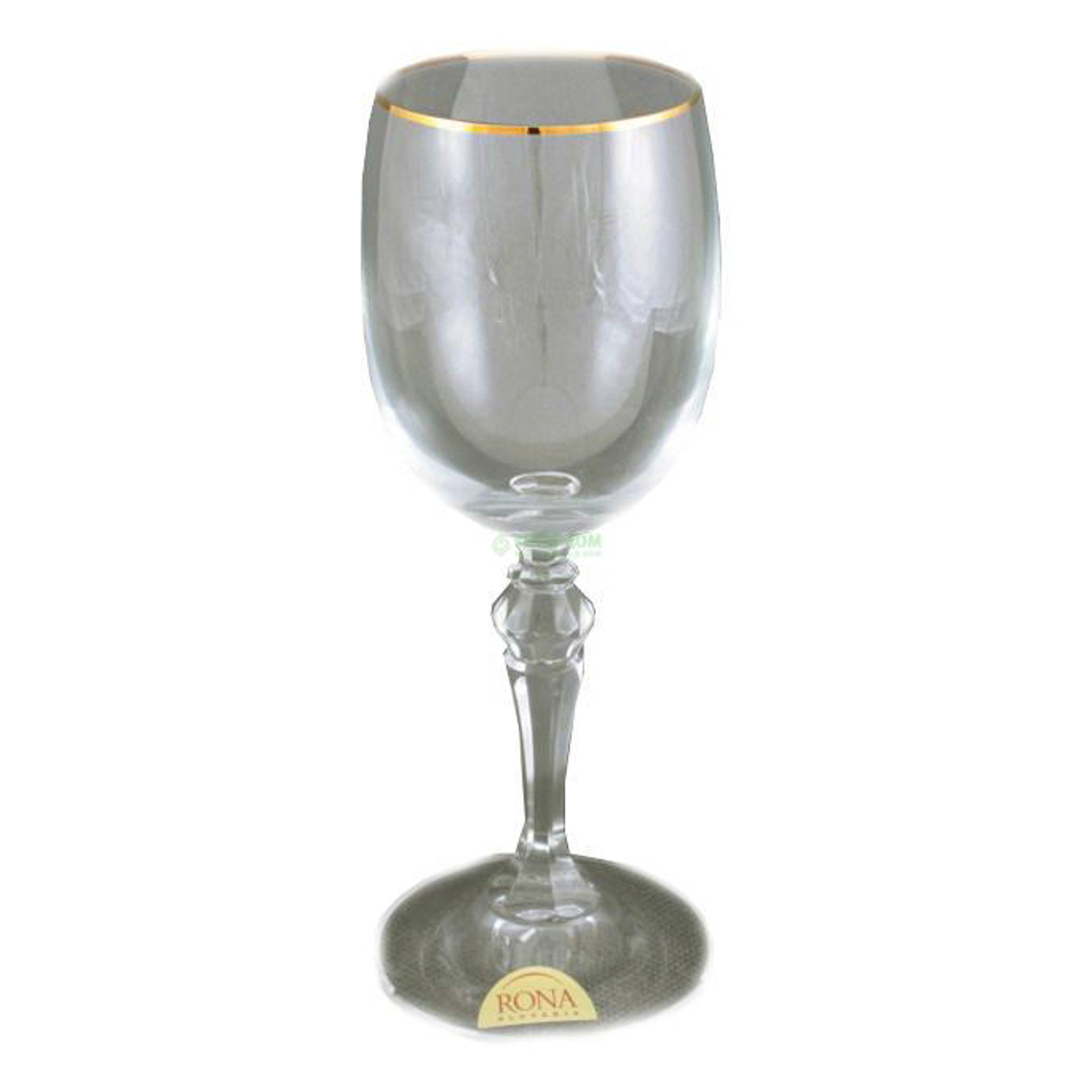 Набор бокалов для вина Рона 6 шт ларго 4566/6173/200 (4566/6173/200), цвет золотой - фото 1
