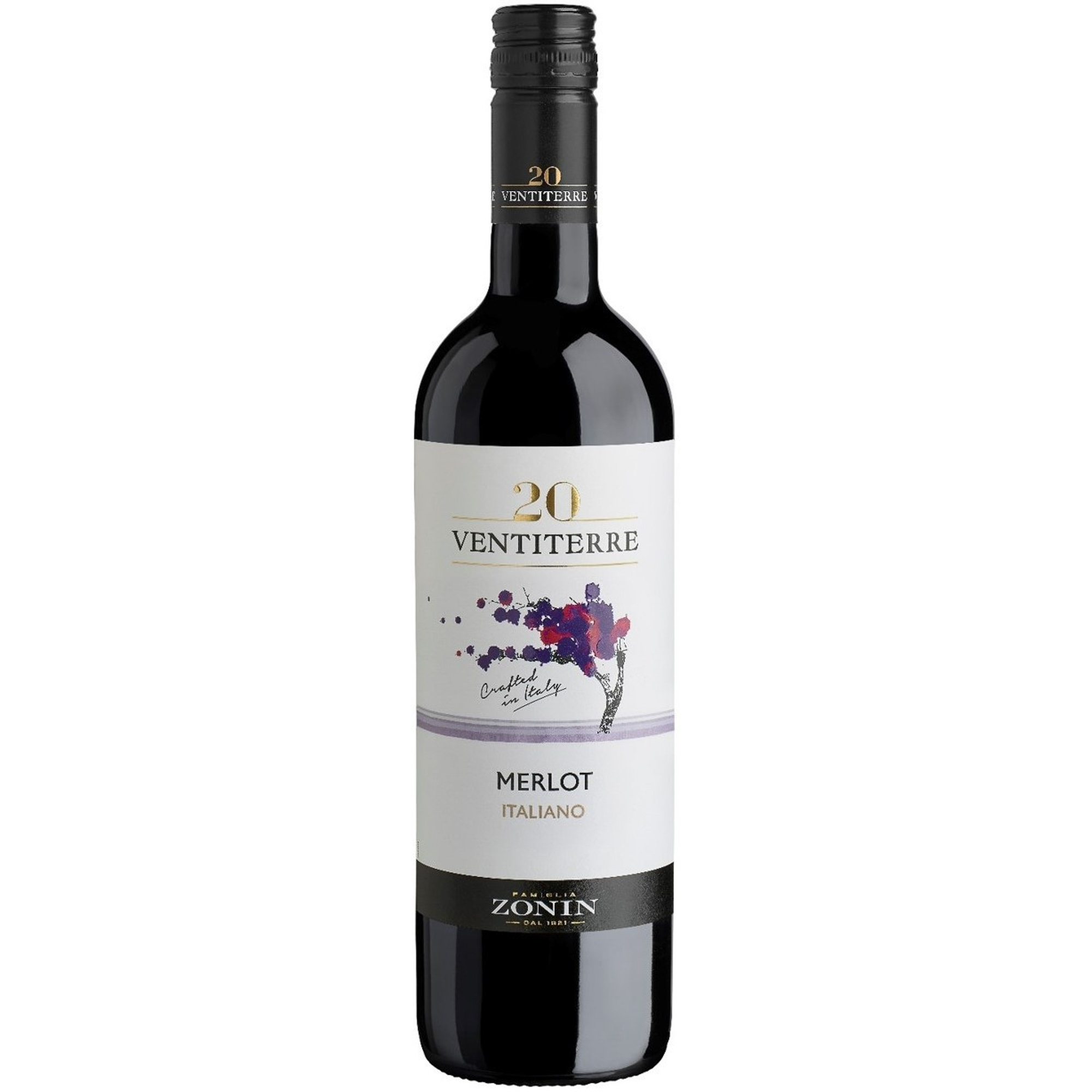 Вино красное полусухое Zonin Merlot Veneto IGT