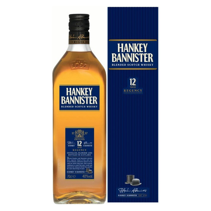 Виски Hankey Bannister 12 лет 700 мл