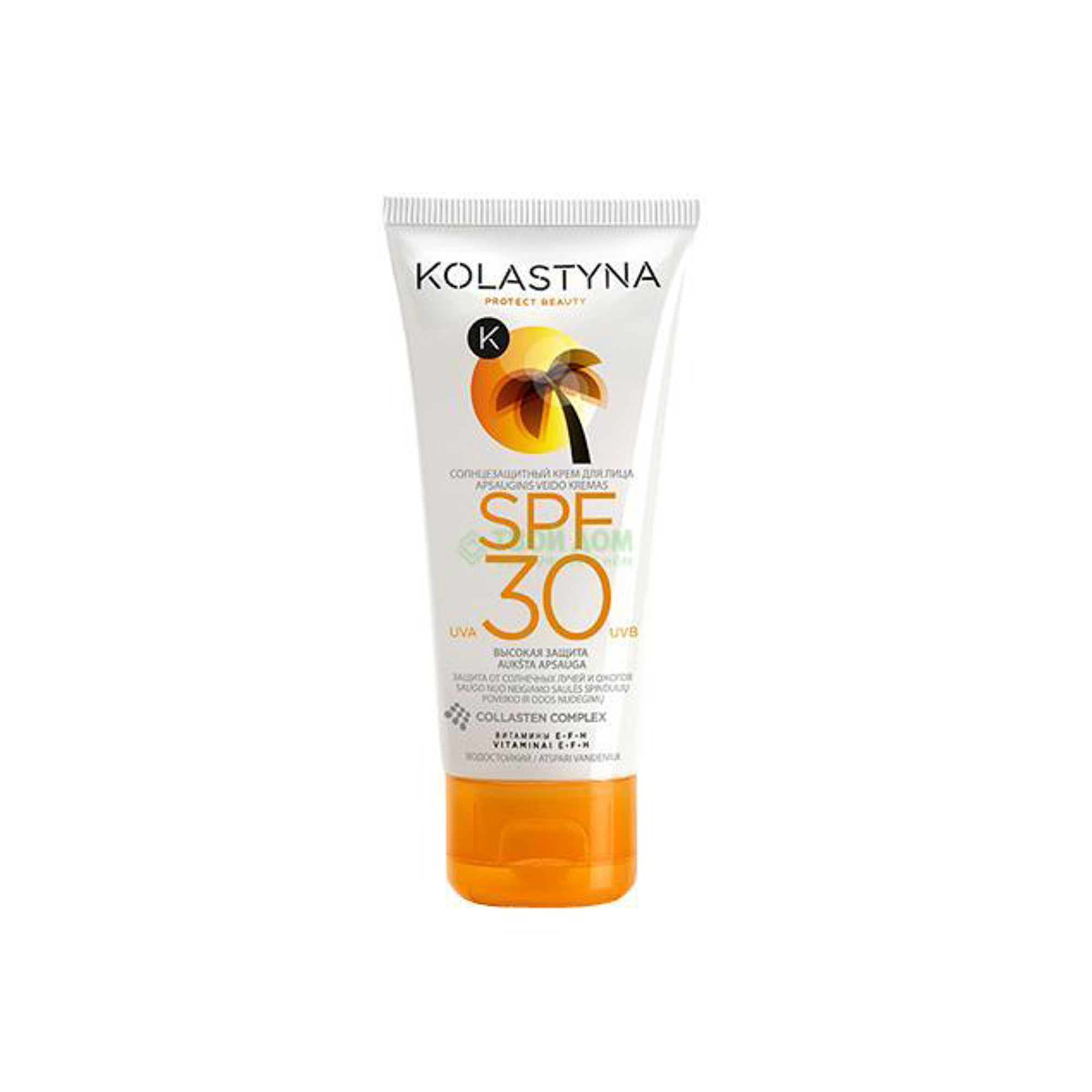 

Крем Kolastyna для лица солнцезащитный SPF-30 50 мл (1323-711