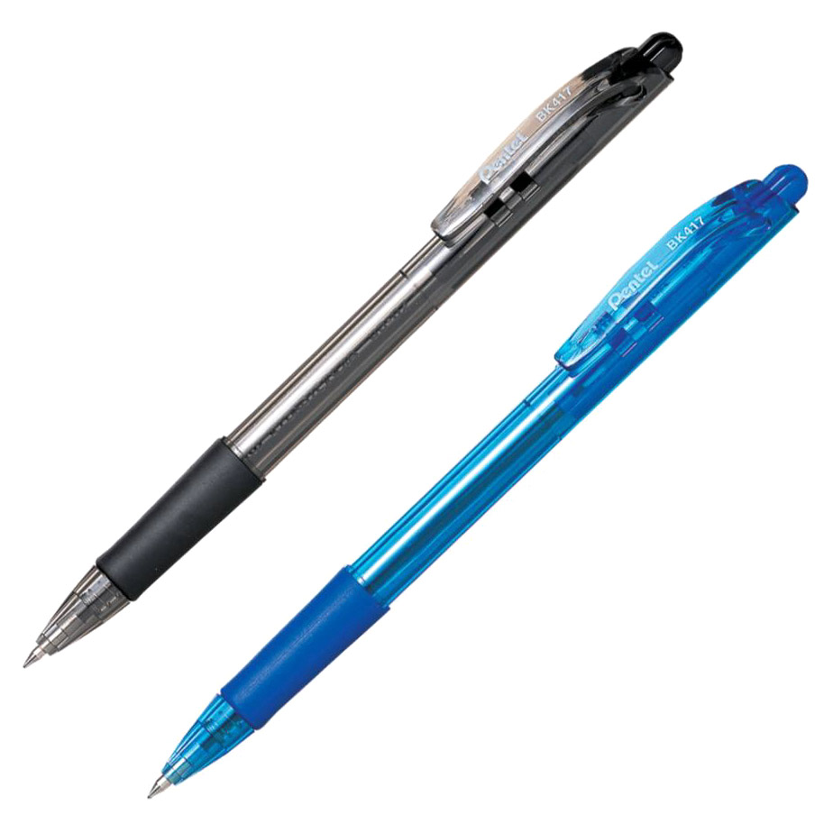 фото Набор шариковых ручек pentel pbk417-ас 2 шт