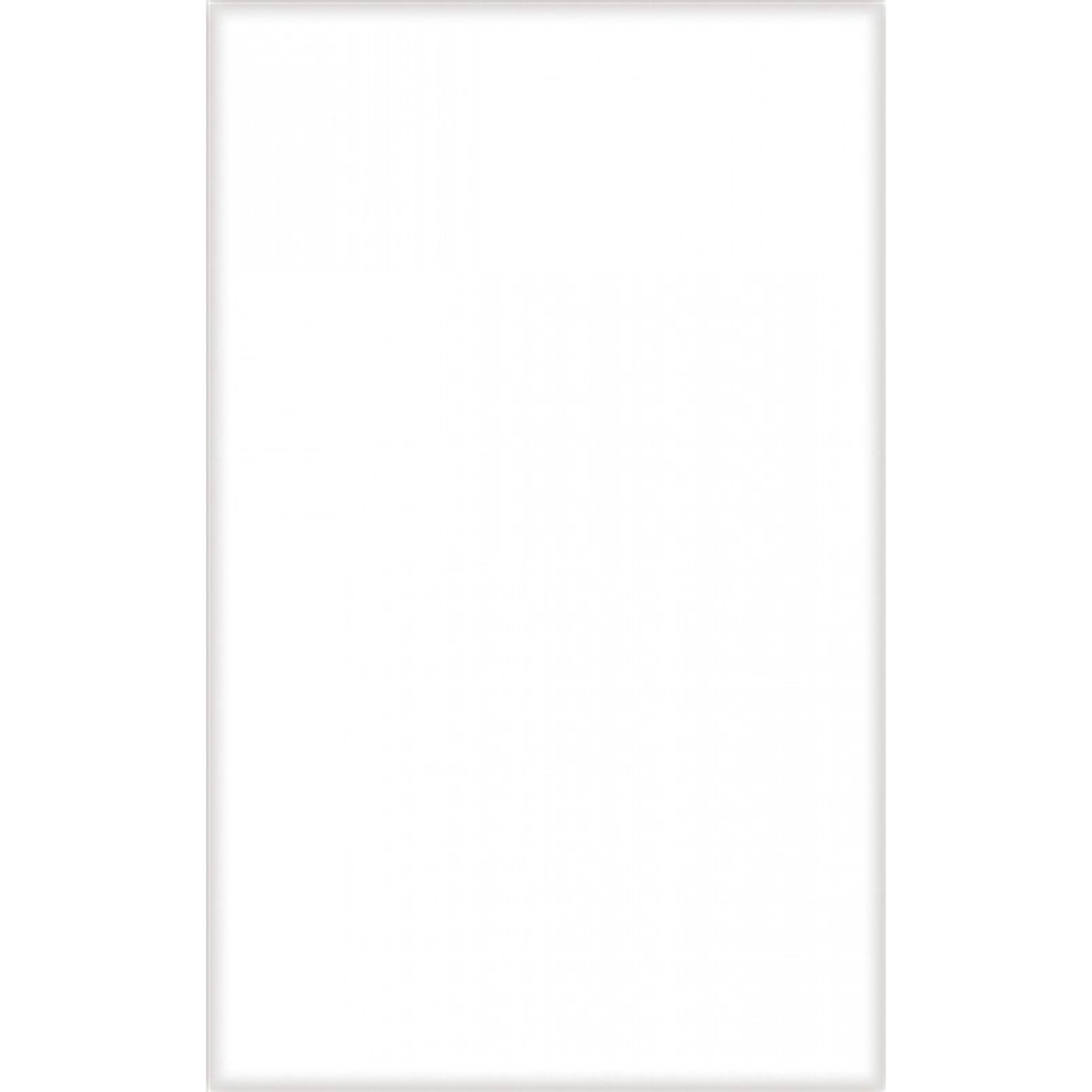 Плитка Кировская керамика Монколор Белая 25х40 см 12000, цвет белый - фото 1