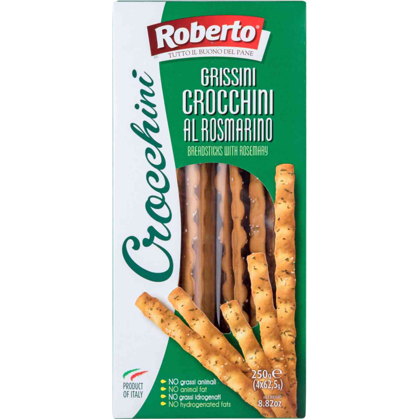 Палочки хлебные Roberto Гриссини Кроккини с розмарином 250 г