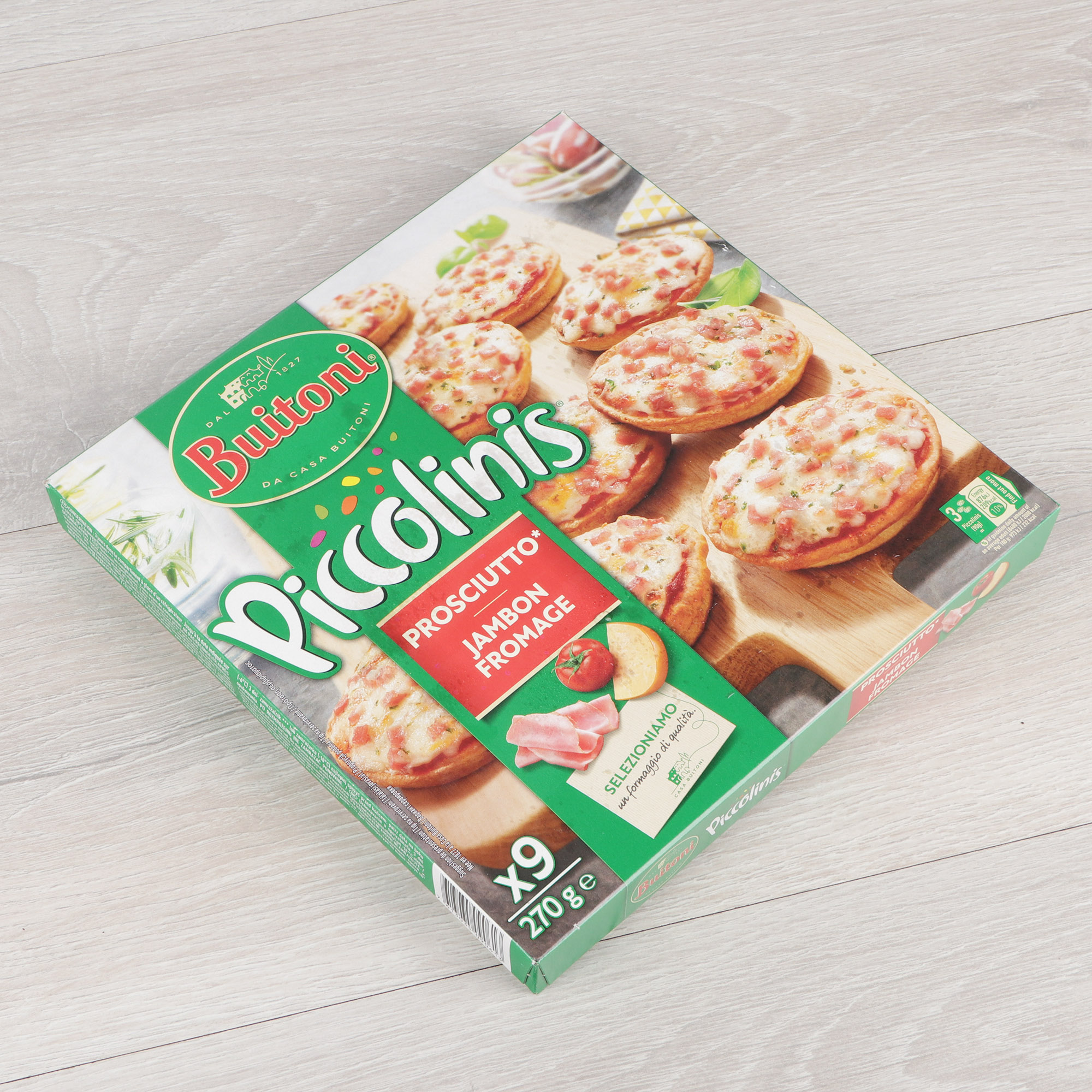 

Пицца Buitoni Piccolinis ветчина и сыр 270 г