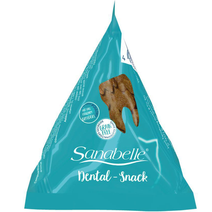 фото Лакомство для кошек sanabelle dental snack 20 г