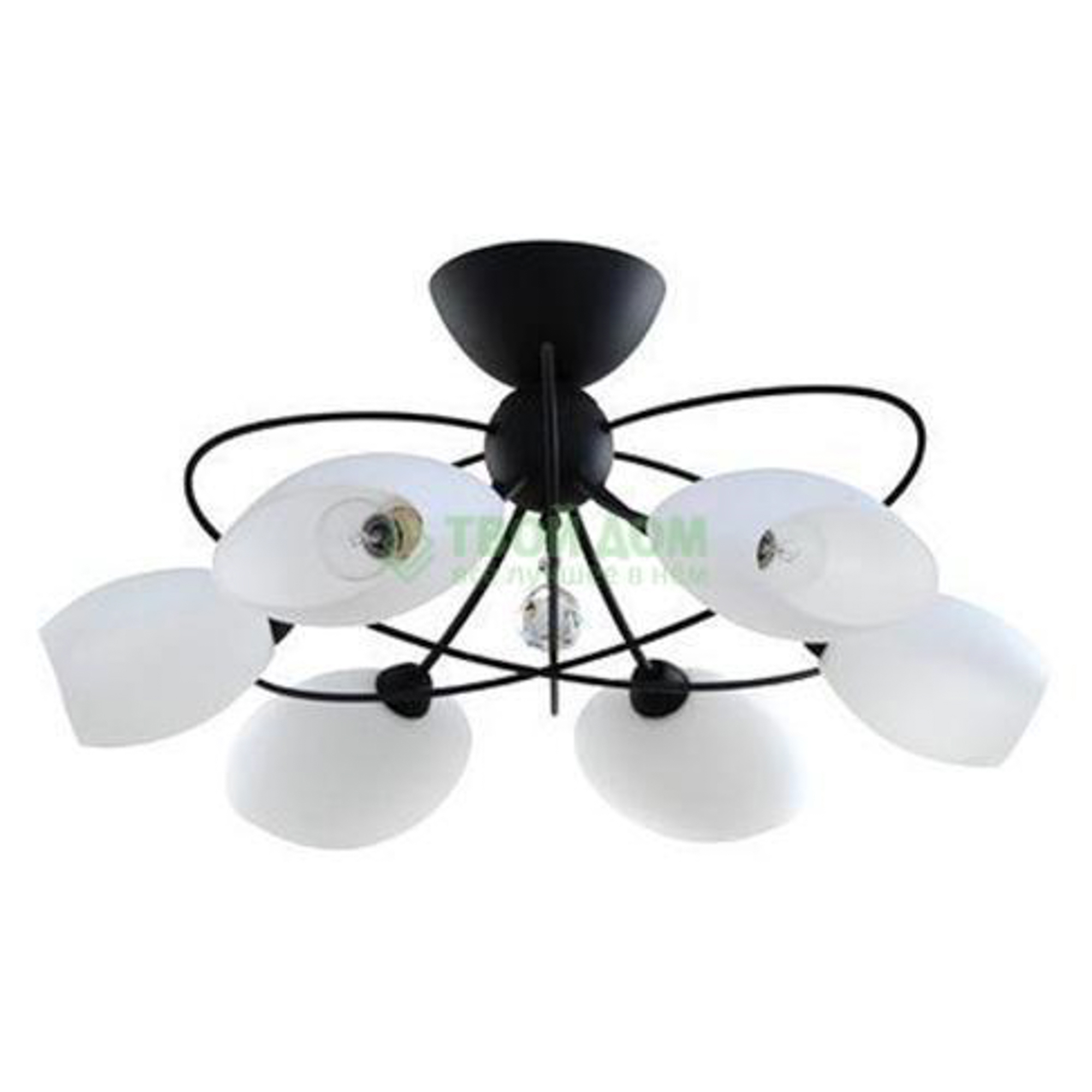 

Люстра потолочная IDLamp 818 6PF-Argentoscuro (818/6PF-Argentoscuro