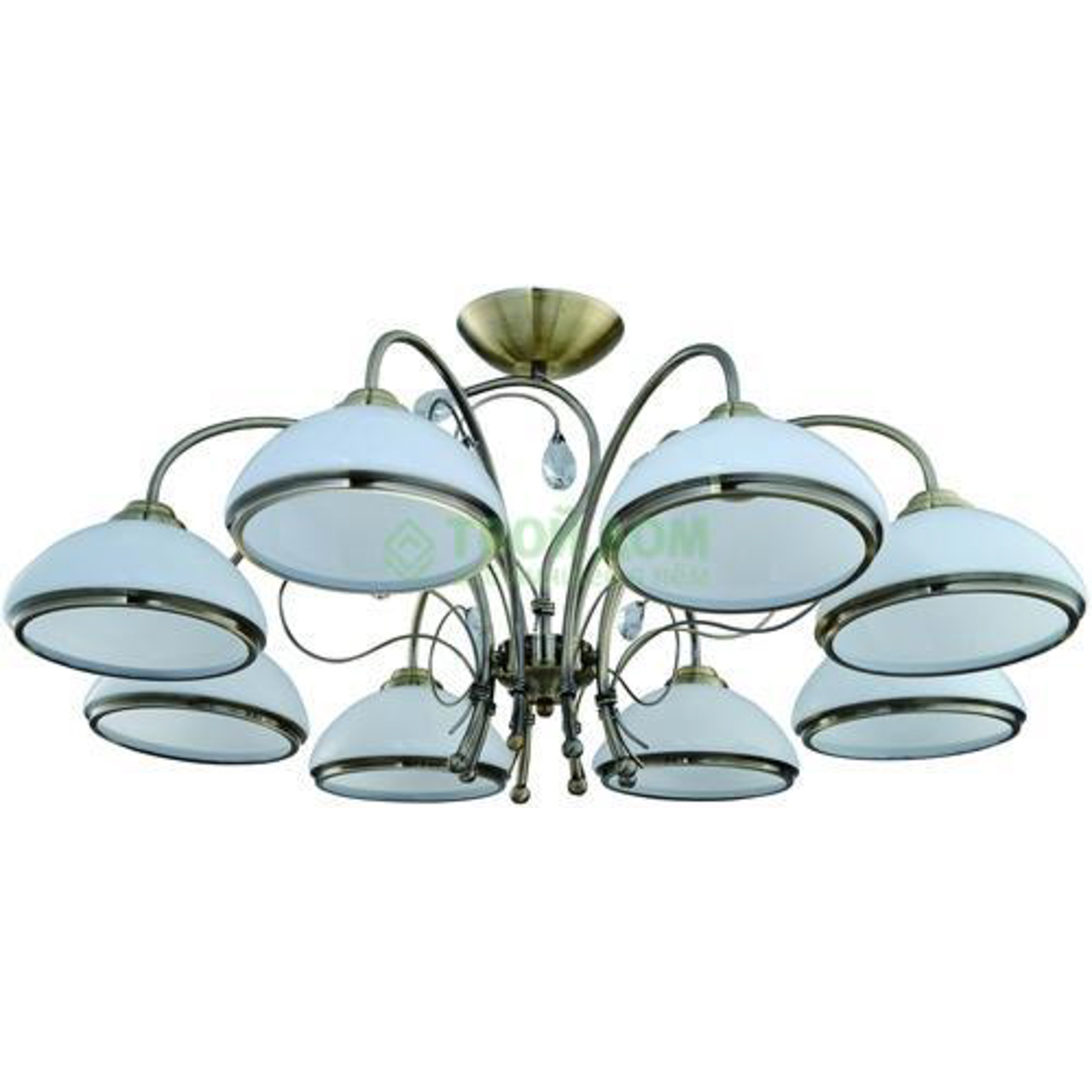 

Люстра потолочная IDLamp 827 8PF-Oldbronze (827/8PF-Oldbronze