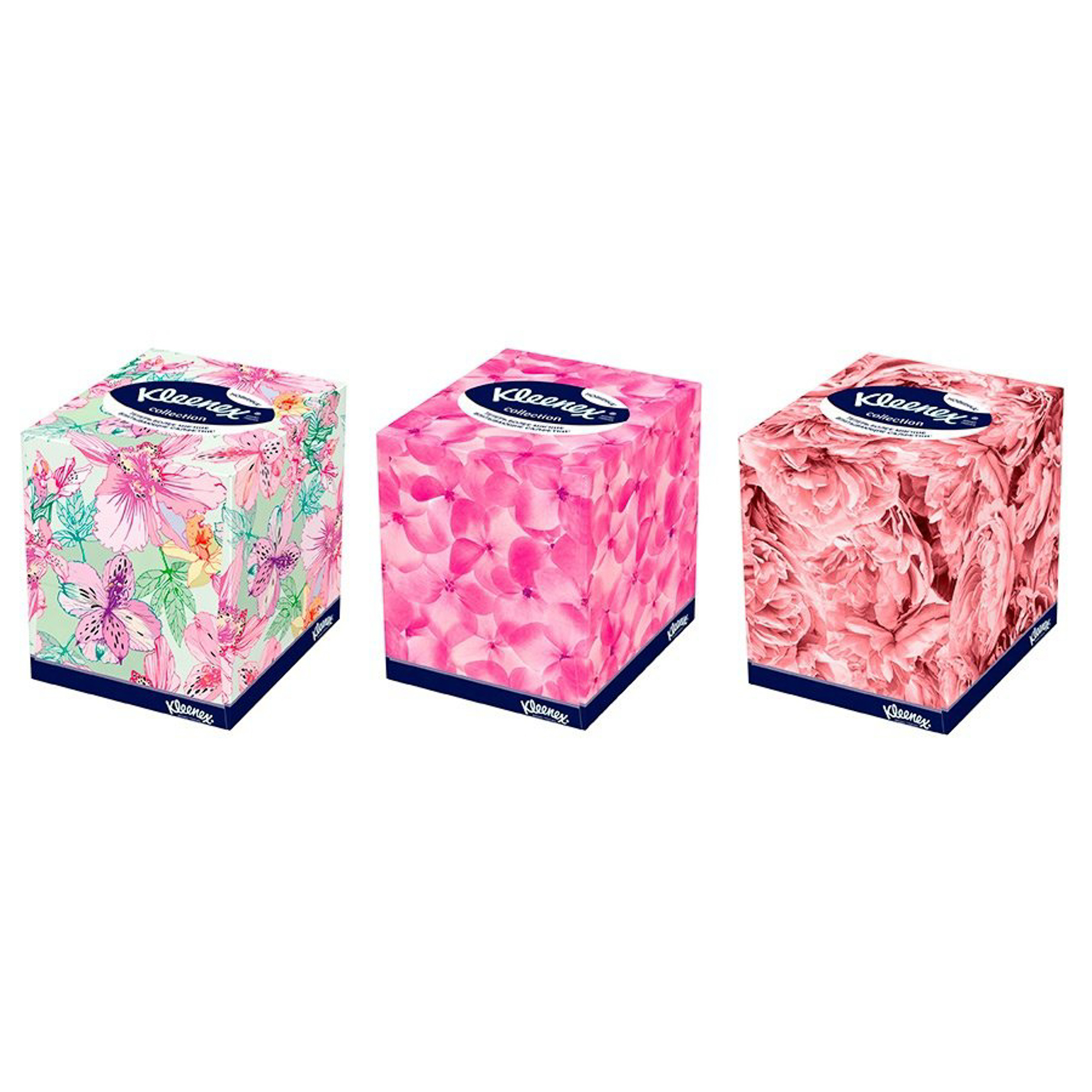 фото Салфетки в коробках 100 шт. collection клинекс kleenex