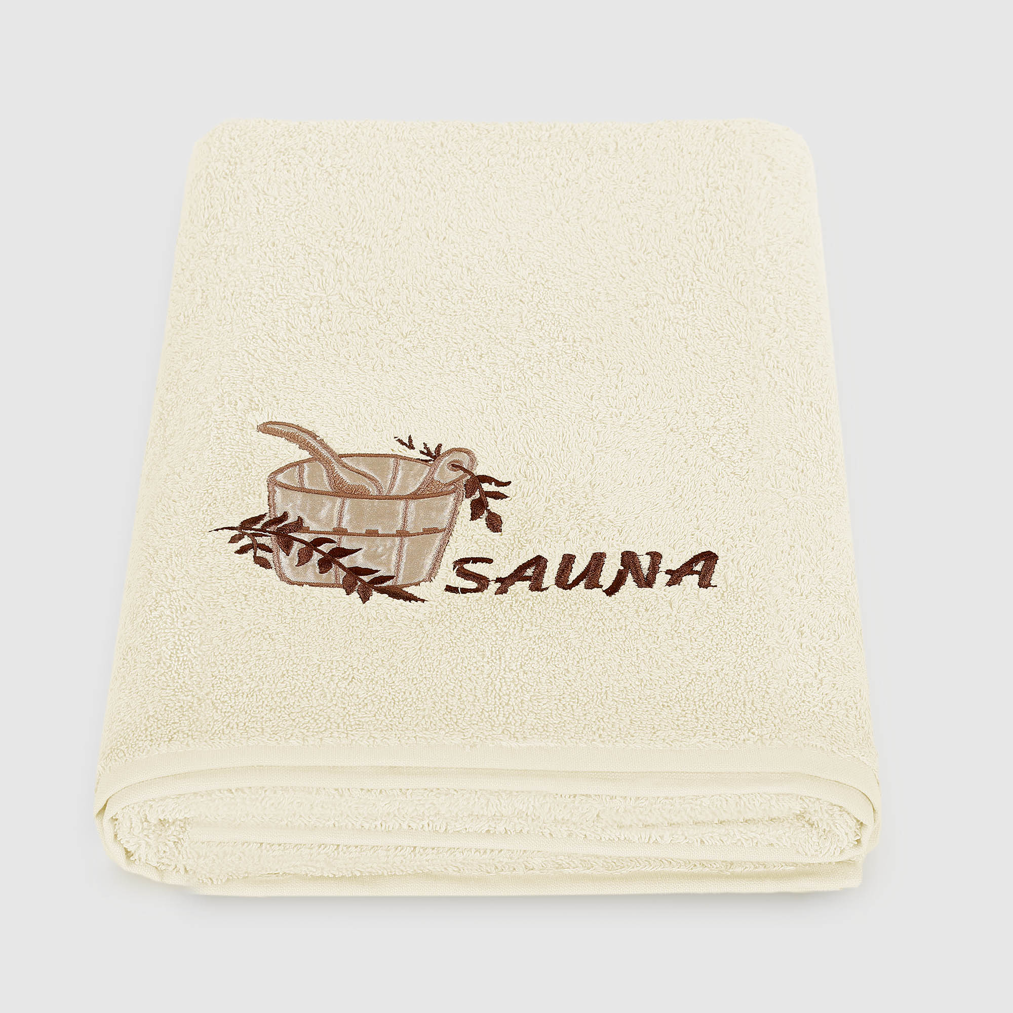 фото Полотенце махровое asil sauna beige 70x140