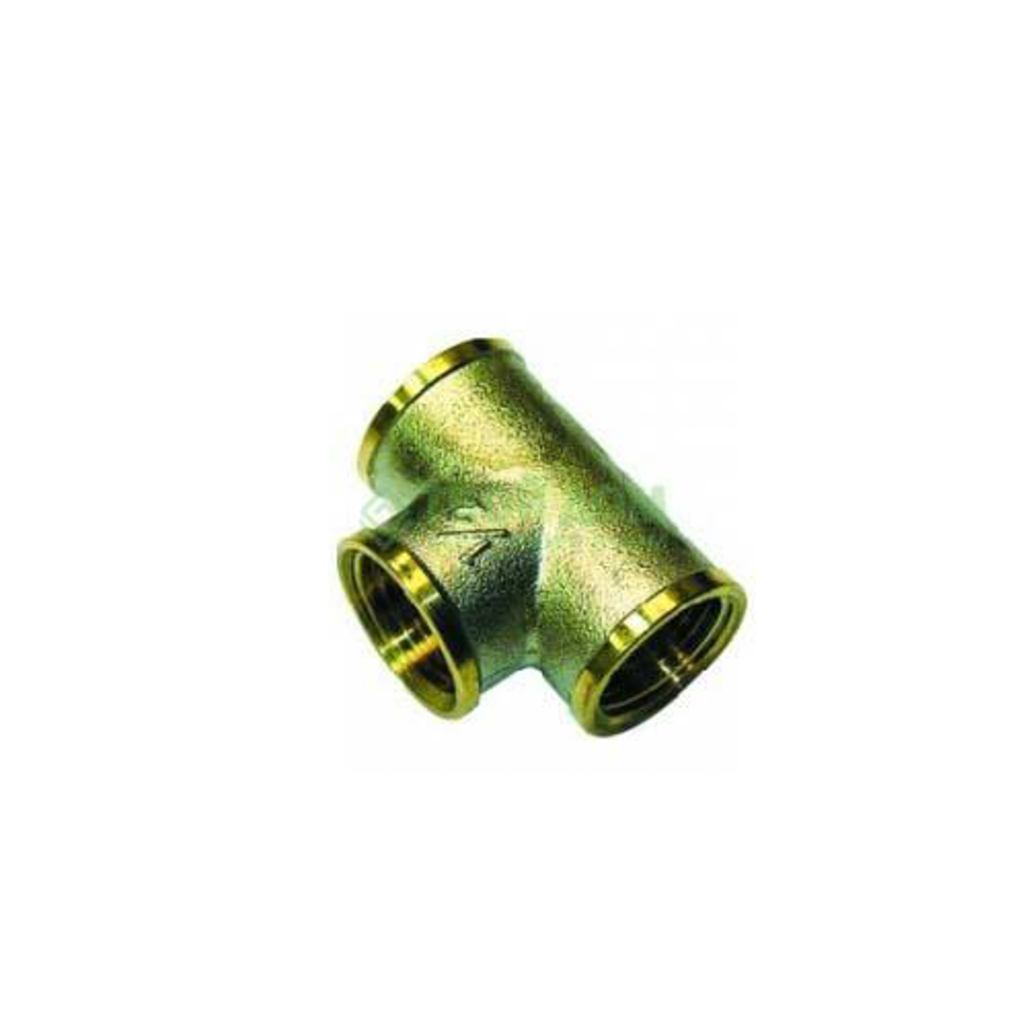 Тройник Stc никель перех ду25х15х25 5638 (027-2964), цвет бронзовый