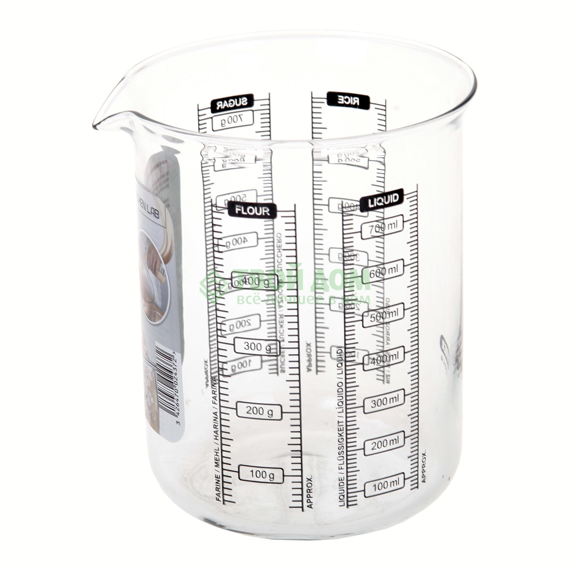 фото Стакан мерный pyrex classic kitchen lab 0.75l measure & mix