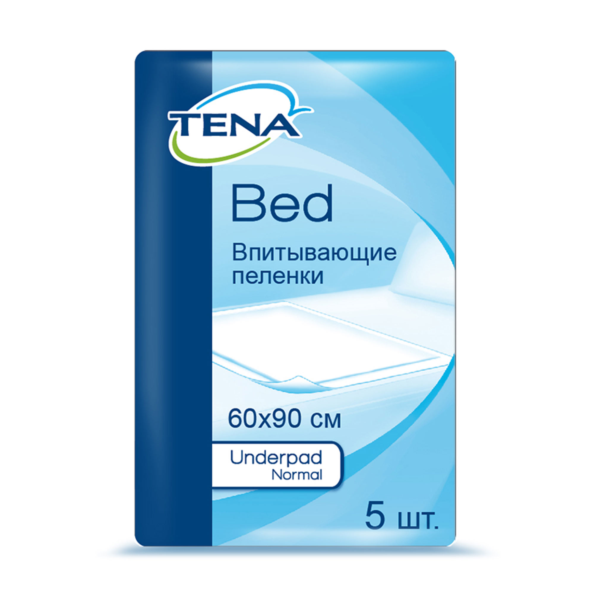 фото Тена бед андерпад нормал (tena bed normal ) 60x90 cm, простыни, 5 шт.