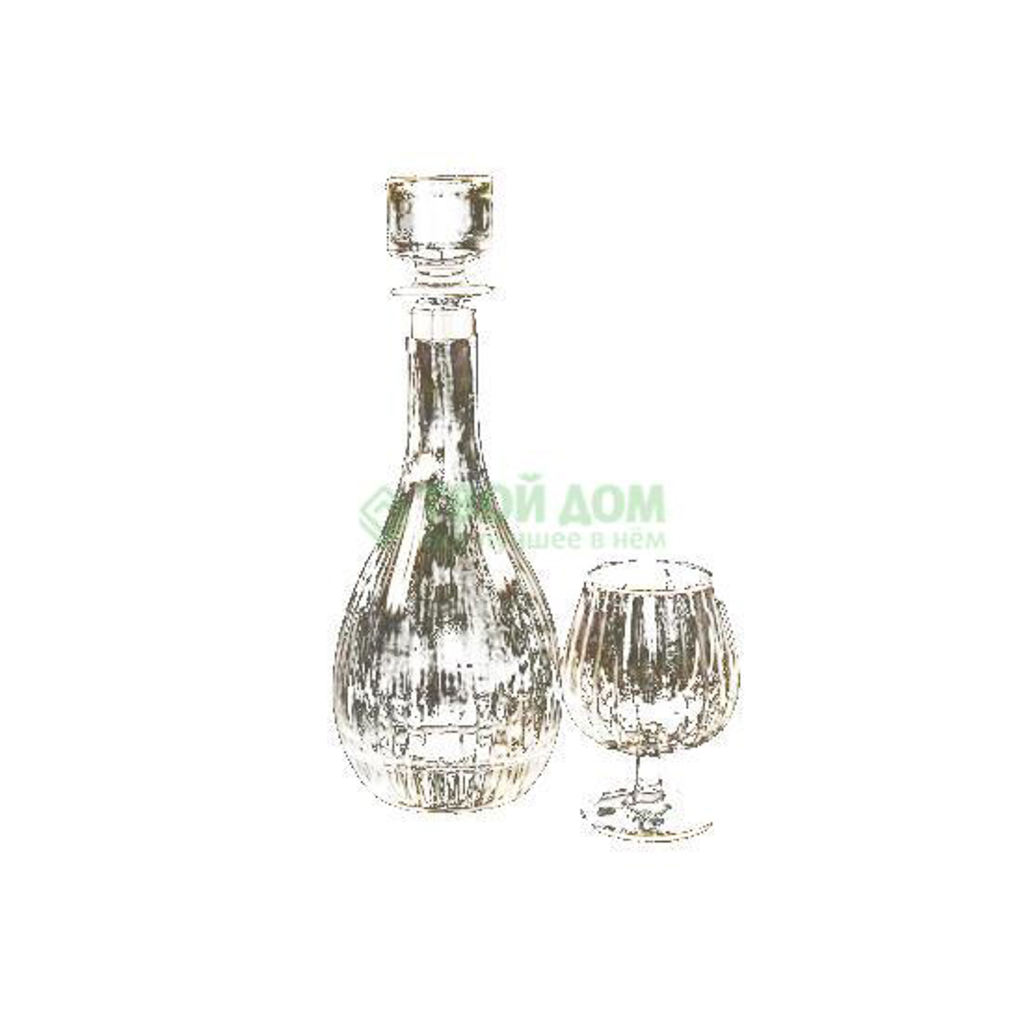 Набор бокалов для коньяка Same cristallerie SM72104/SAL, цвет прозрачный - фото 1
