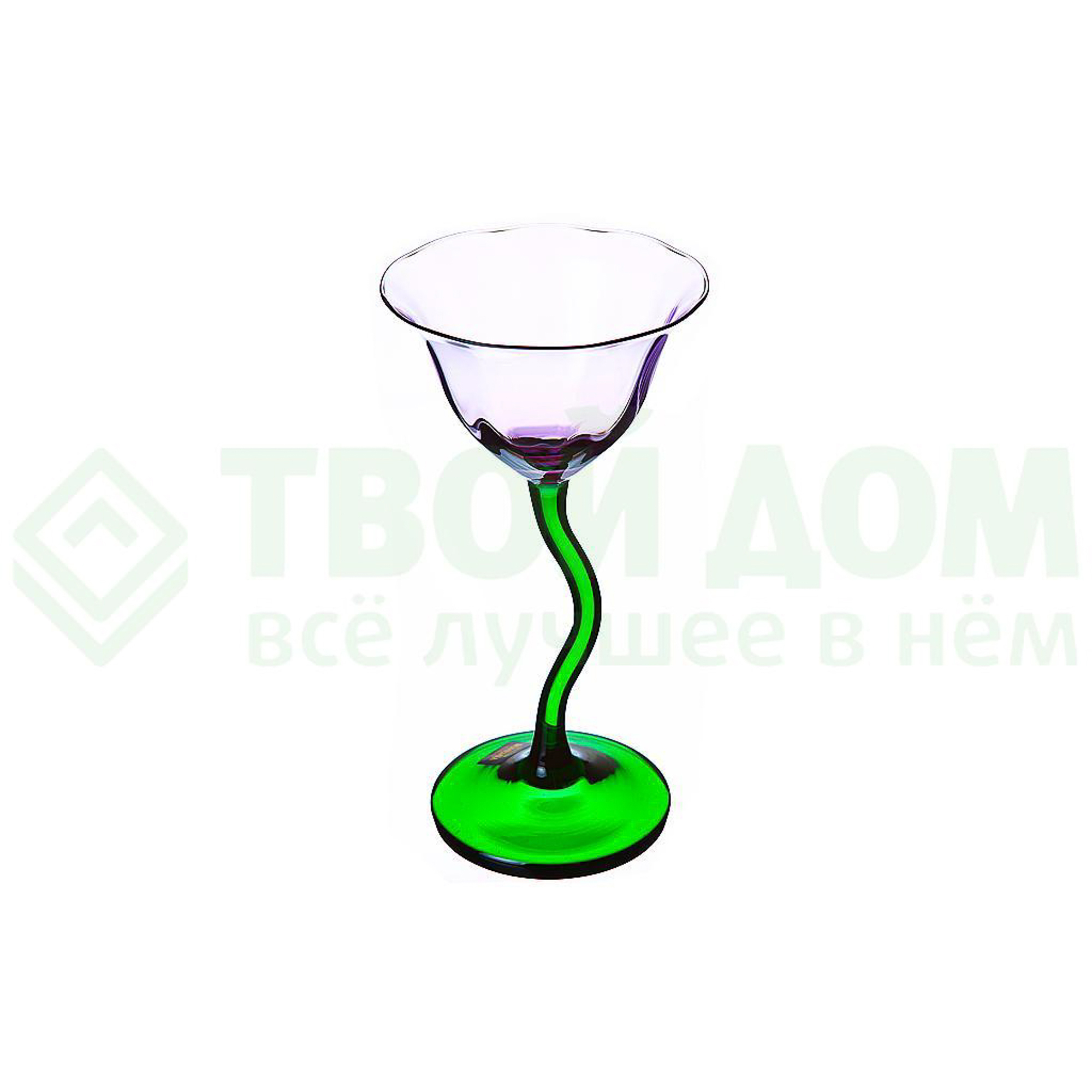 Набор бокалов для мартини Cristalite Bohemia 458370/190/bvx4, цвет прозрачный - фото 1