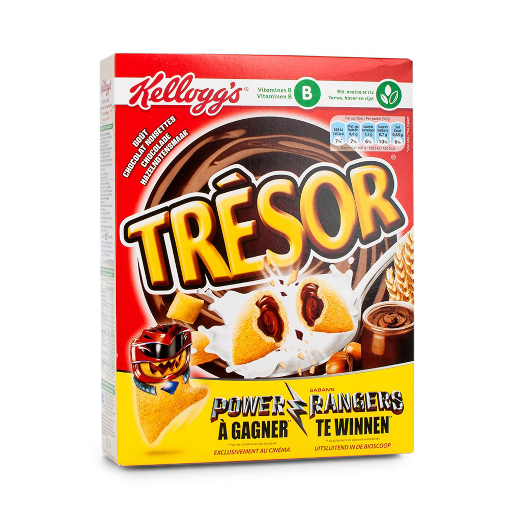 

Готовый завтрак Kellogg's Смэкс Tresor шоколадные подушечки 400 г