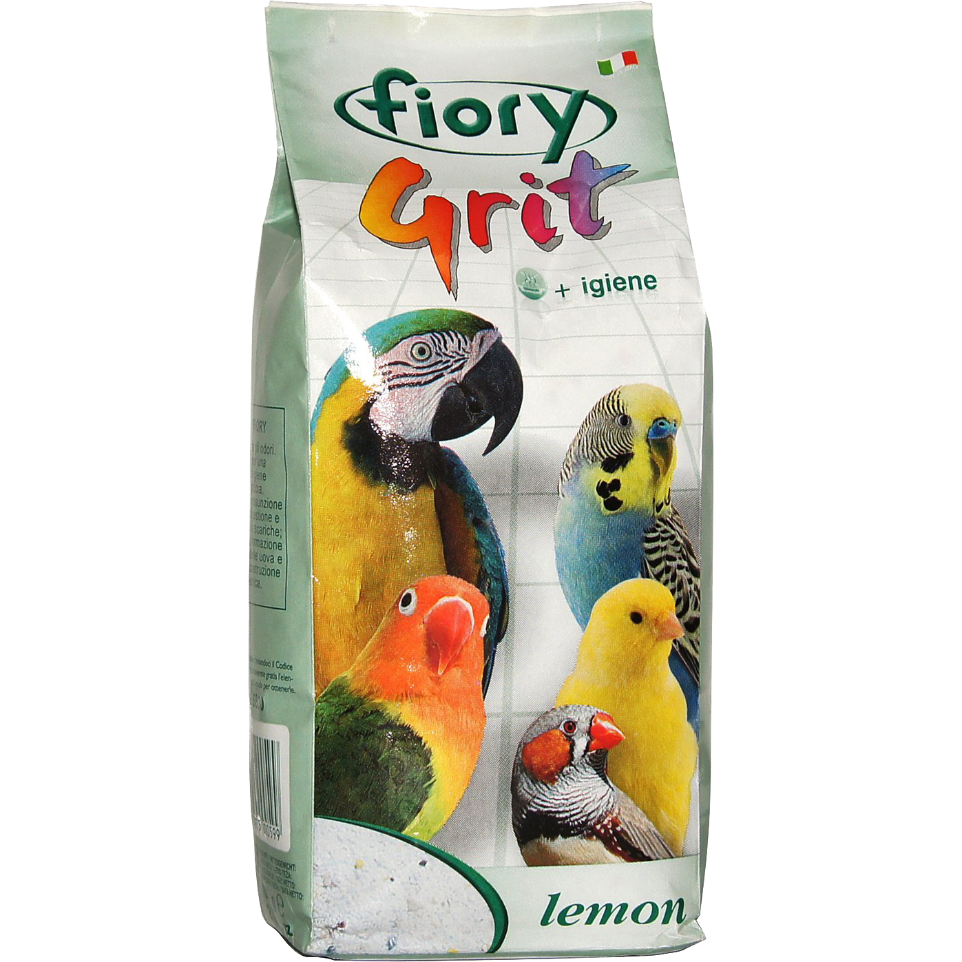 Песок для птиц Fiory Grit Lemon с лимоном 1 кг