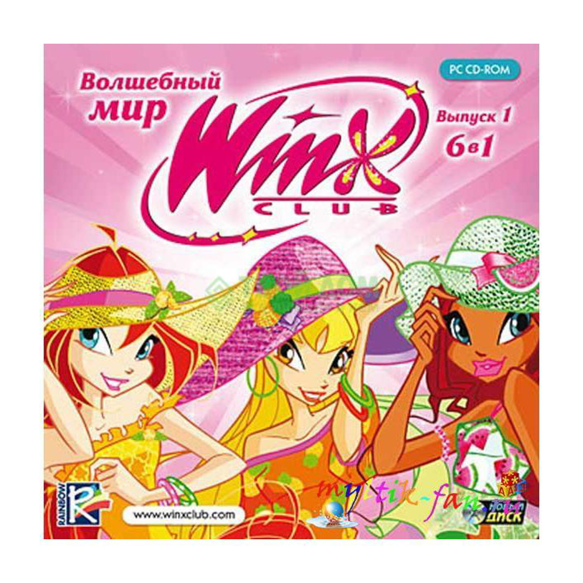 

Новый диск Волшебный мир winx. выпуск 1. 6 в 1 jewel (106568)