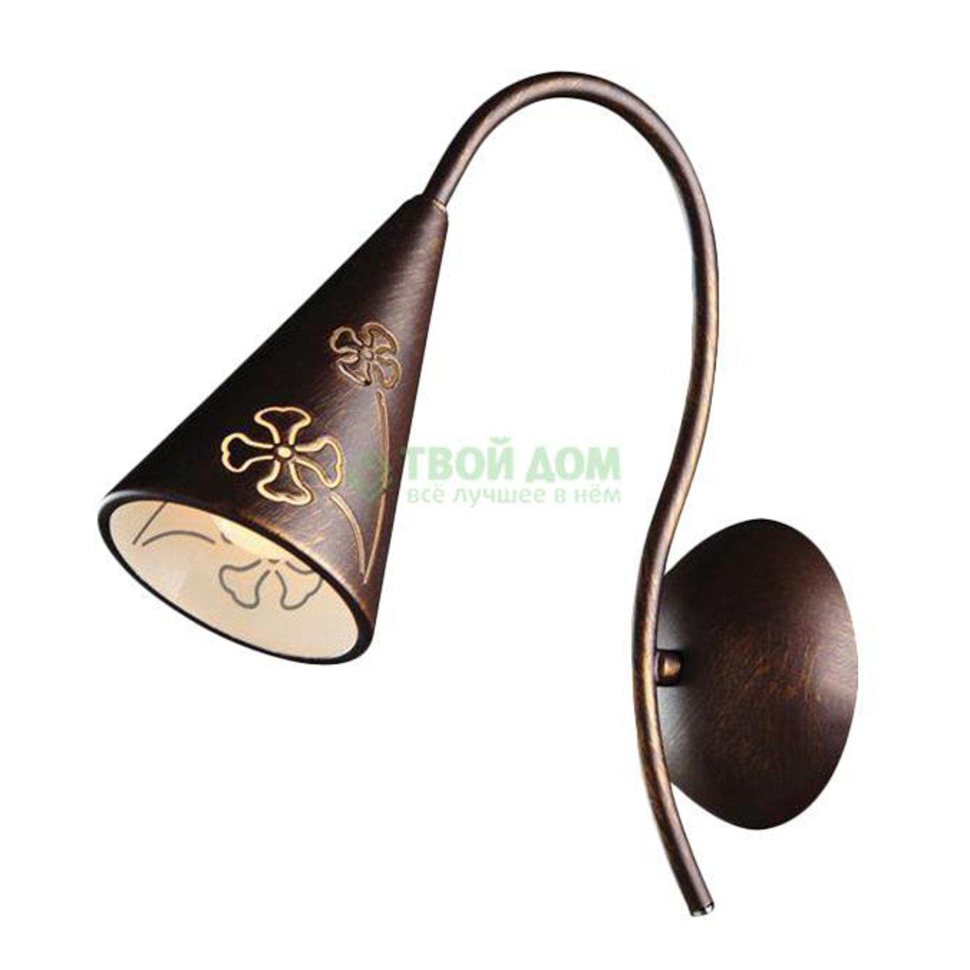 фото Бра lucesolara moderno 3016/1a brown