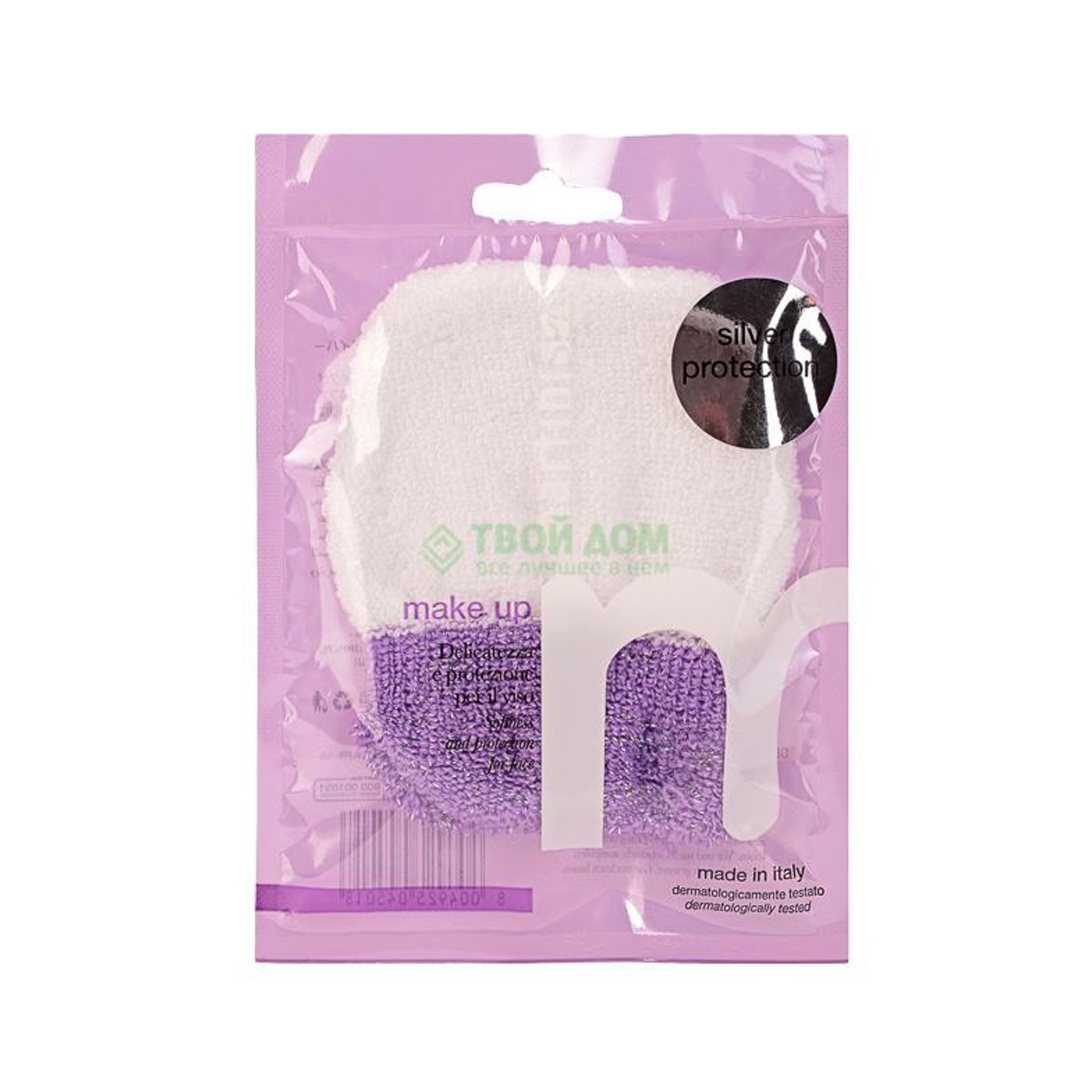 

Рукавица Martini spa Рукавица д/снятия макияжа demake-up (4501P00), Белый