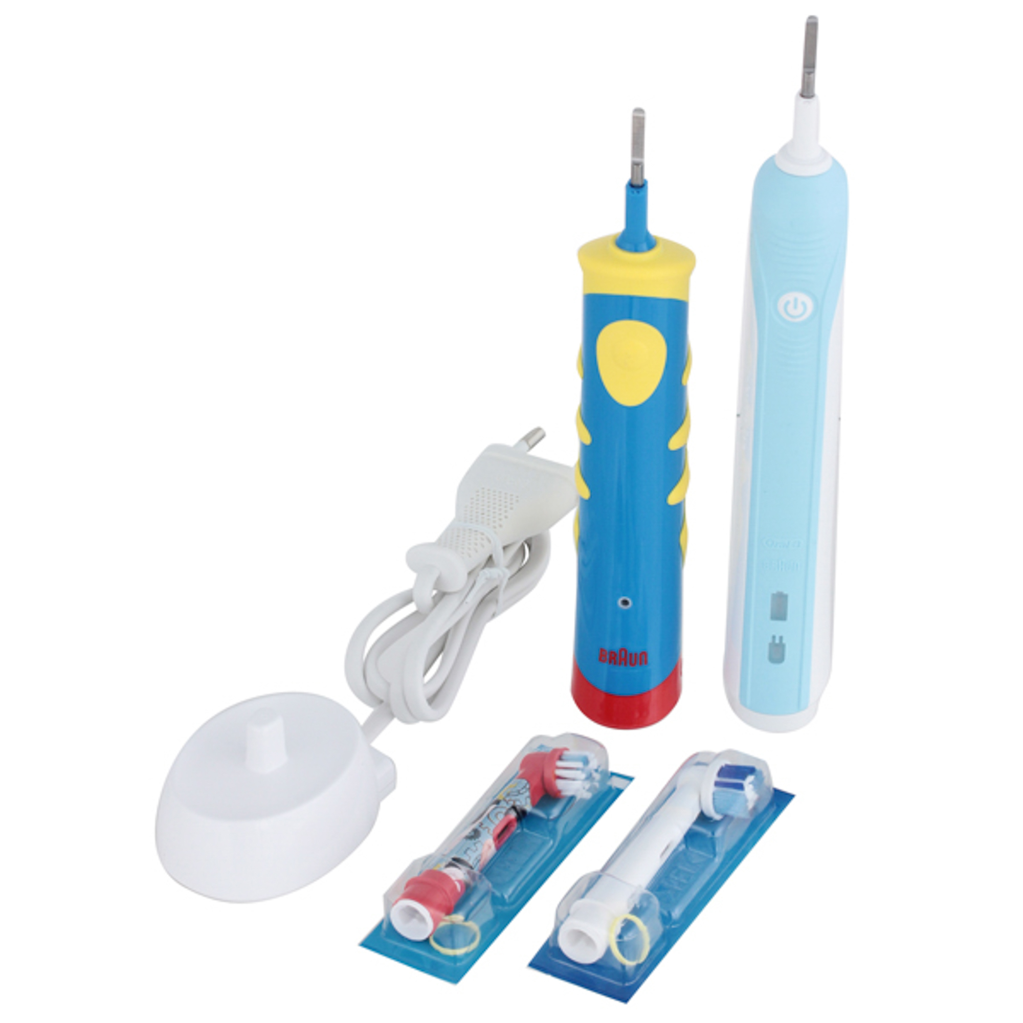 фото Электрическая зубная щетка braun oral-b professional care 500 family edition + kids mickey mouse white