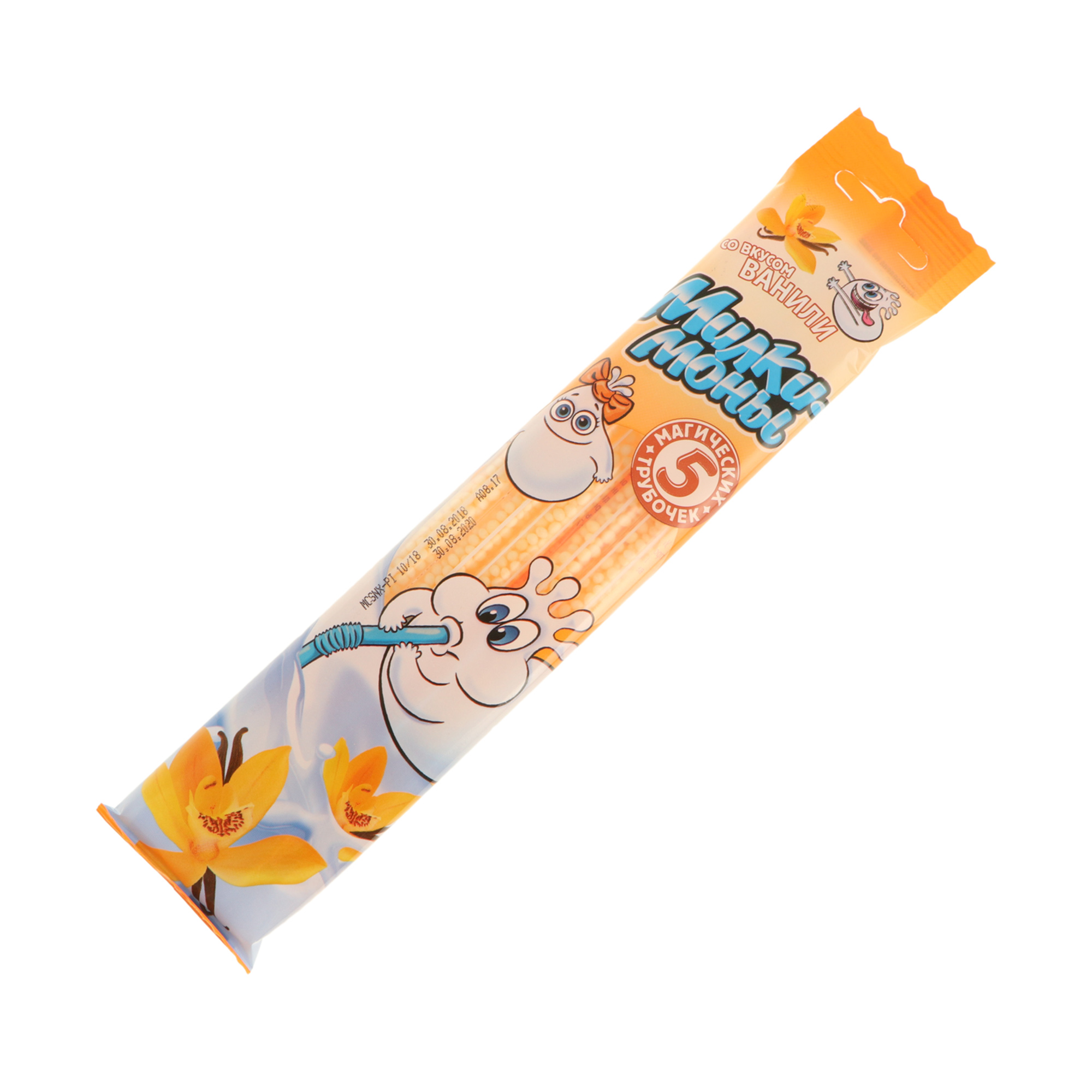 

Сахарные трубочки Коровка из Кореновки Милкимоны с ванилью