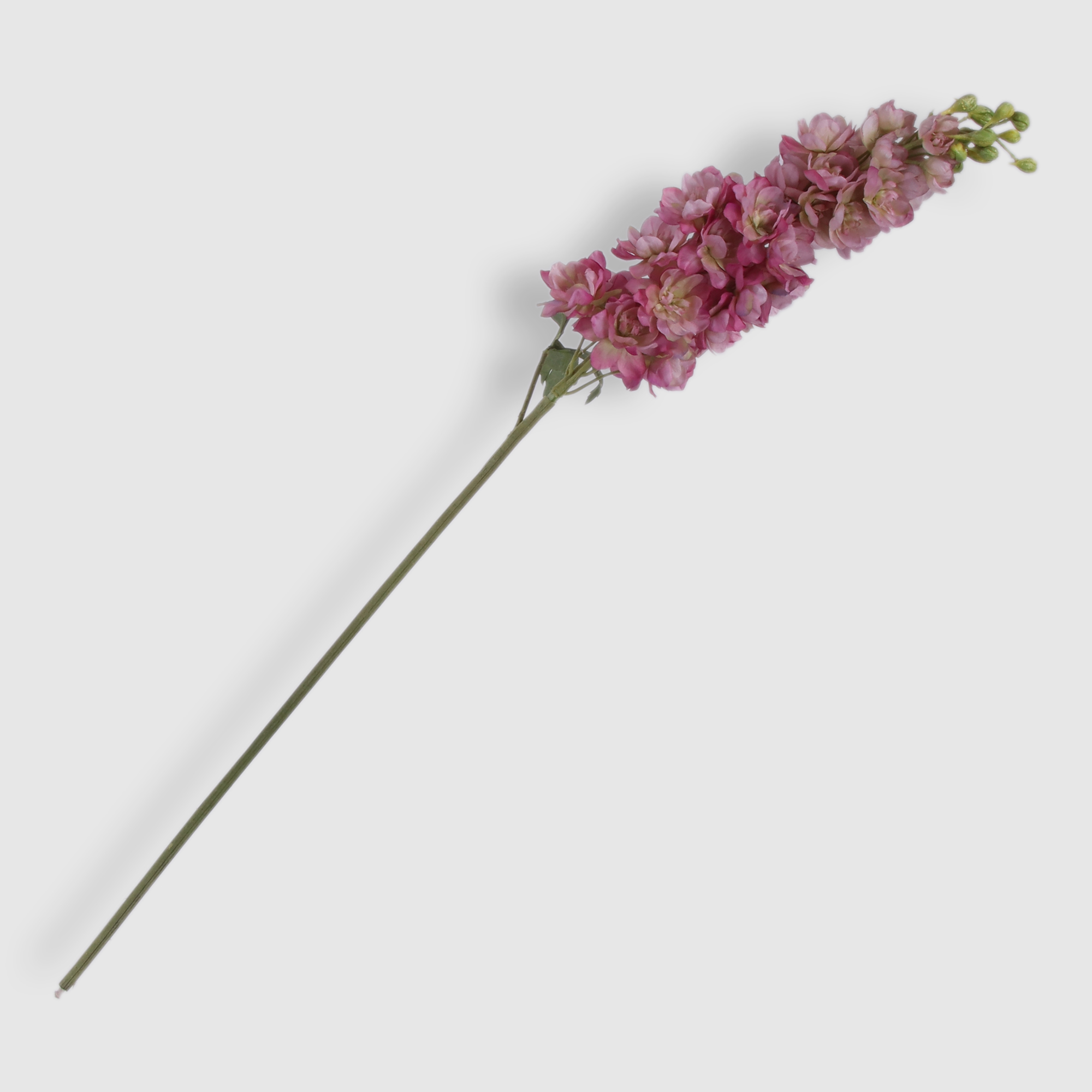 Цветок искусственный Litao дельфиниум 95 см розовый